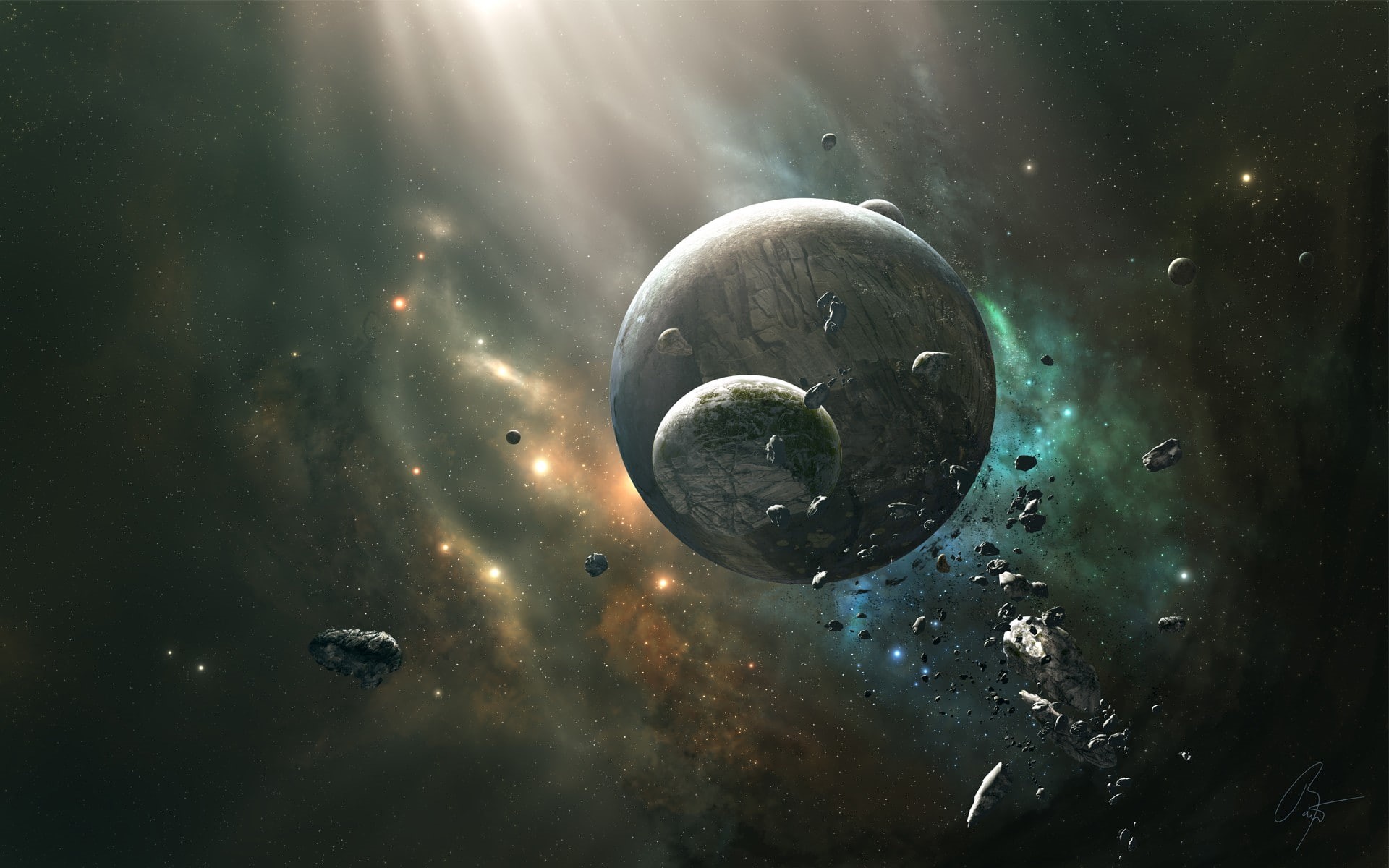 planet, JoeyJazz, 1080P, space, HD Wallpaper