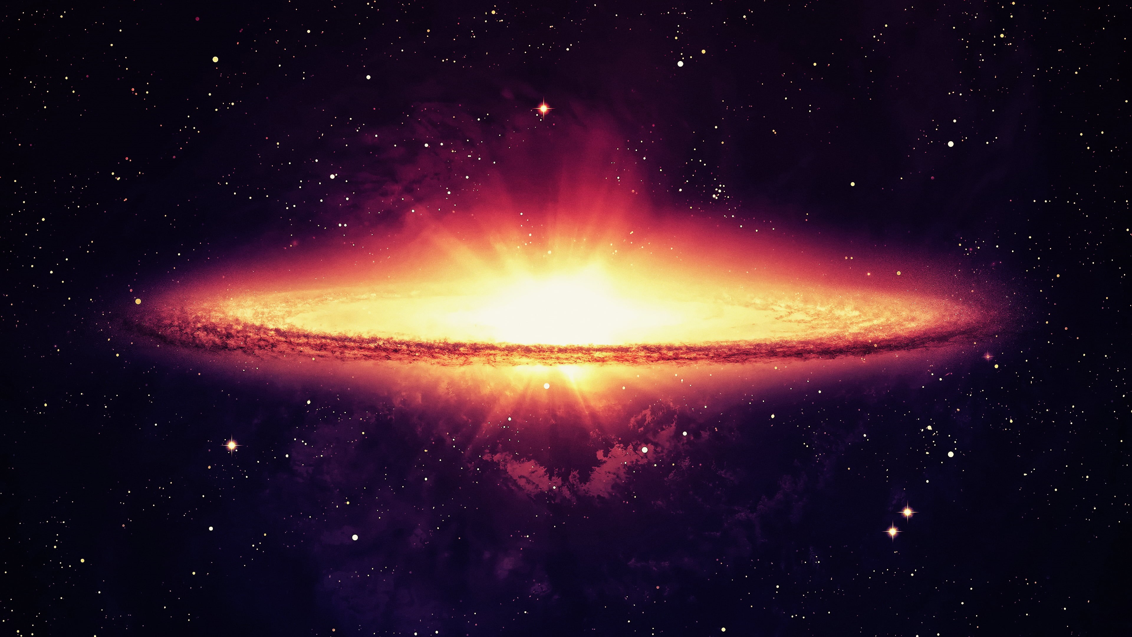 stars, nebula, 4K, universe, space, galaxy, spacescapes, HD Wallpaper