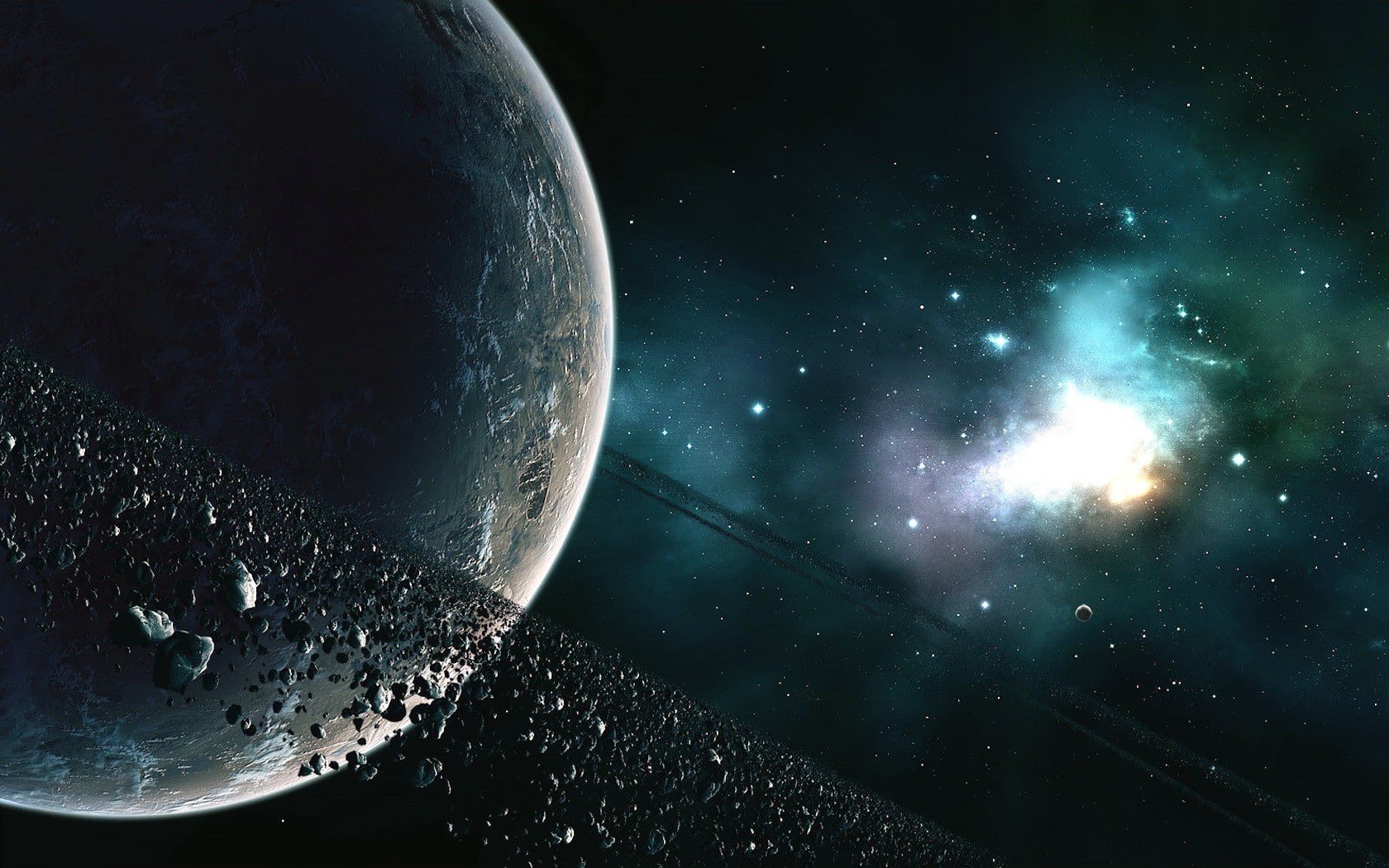 galaxy, JoeyJazz, moon surface, nature, science, star, scenics - nature, moon, space and astronomy, outdoors, star - space, exploration, planetary moon, HD Wallpaper