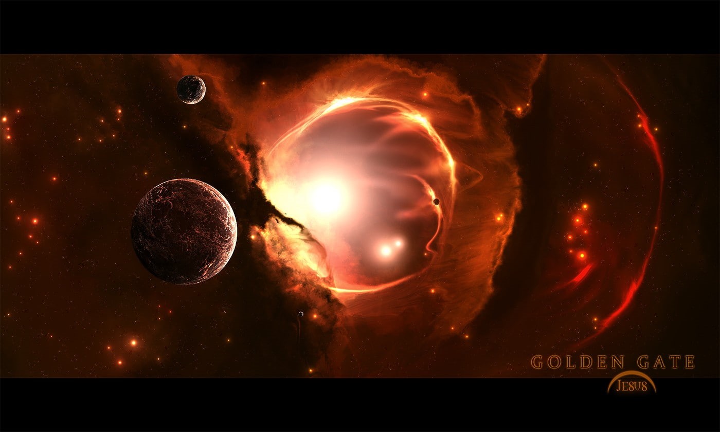 Space Art, nebula, JoeyJazz, 720P, planet, Spacescapes, HD Wallpaper