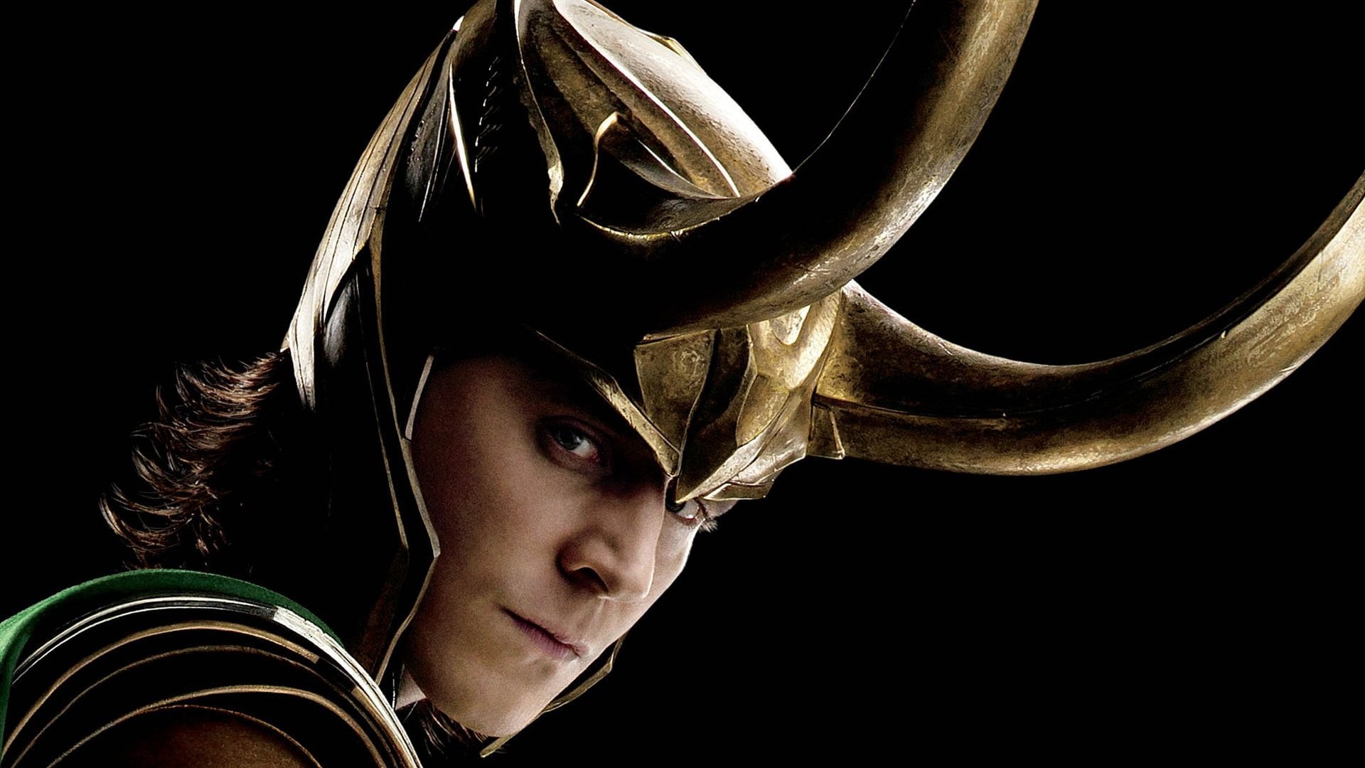 skill, black background, arts culture and entertainment, young adult, metal, looking at camera, close-up, Tom Hiddleston, adult, Thor, indoors, portrait, HD Wallpaper