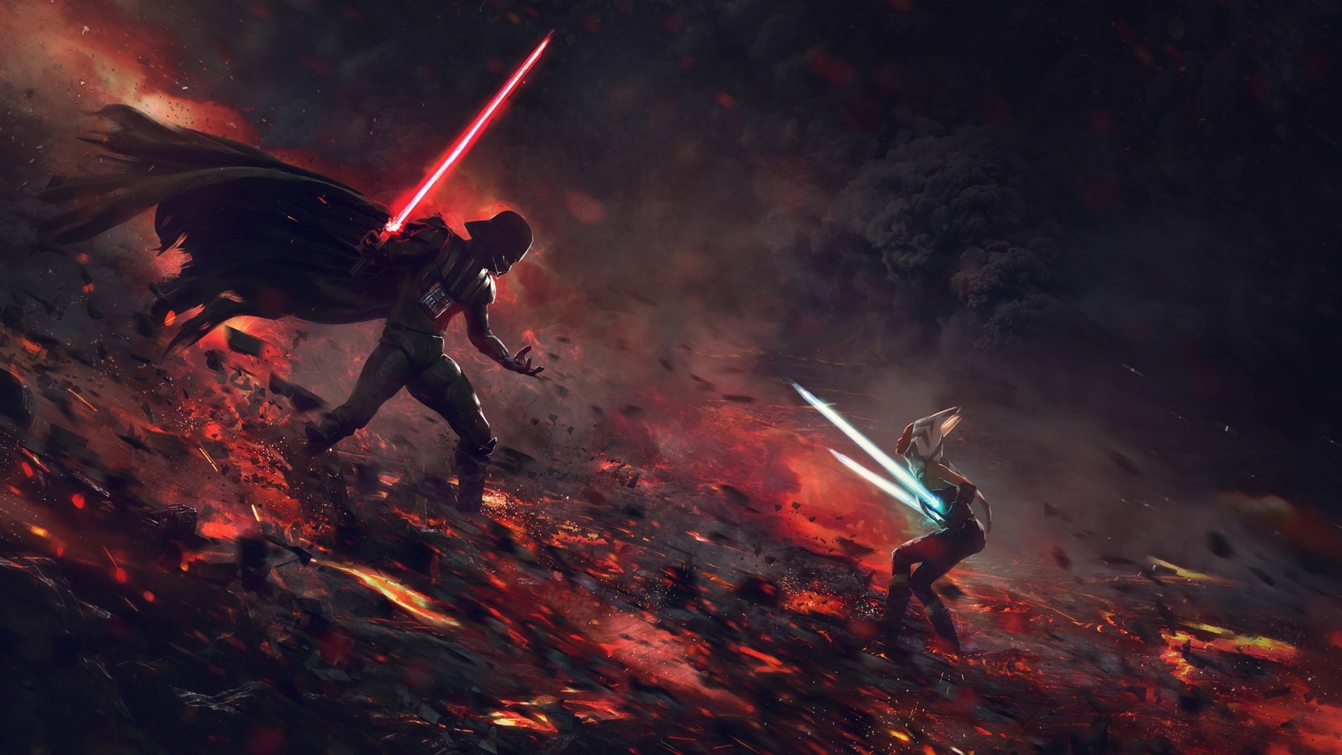 darth vader, darth, movies, 1080P, star wars, star, wars, picture, artwork, vader, HD Wallpaper