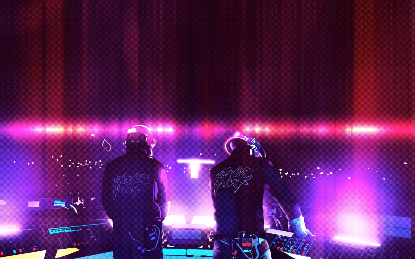 720P, control, music, daft, punk, panel, dj, hd, HD Wallpaper