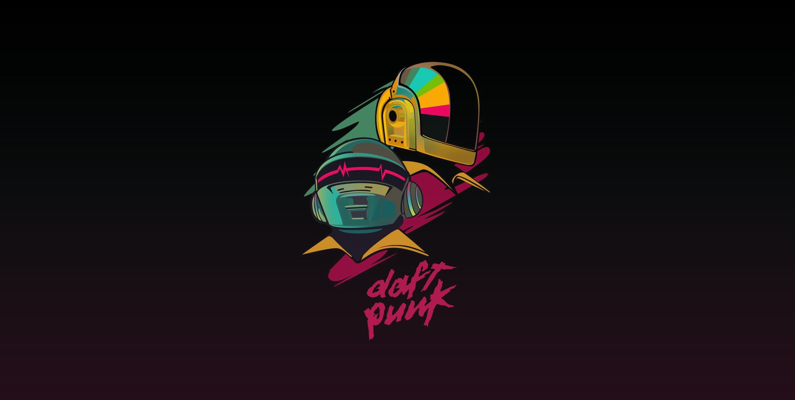 Mask, Tom and guy Manuel, Guy Manuel de Homem Christo, Background, Daft Punk, Minimalism, Music, Thomas Bangalter, 2K, HD Wallpaper
