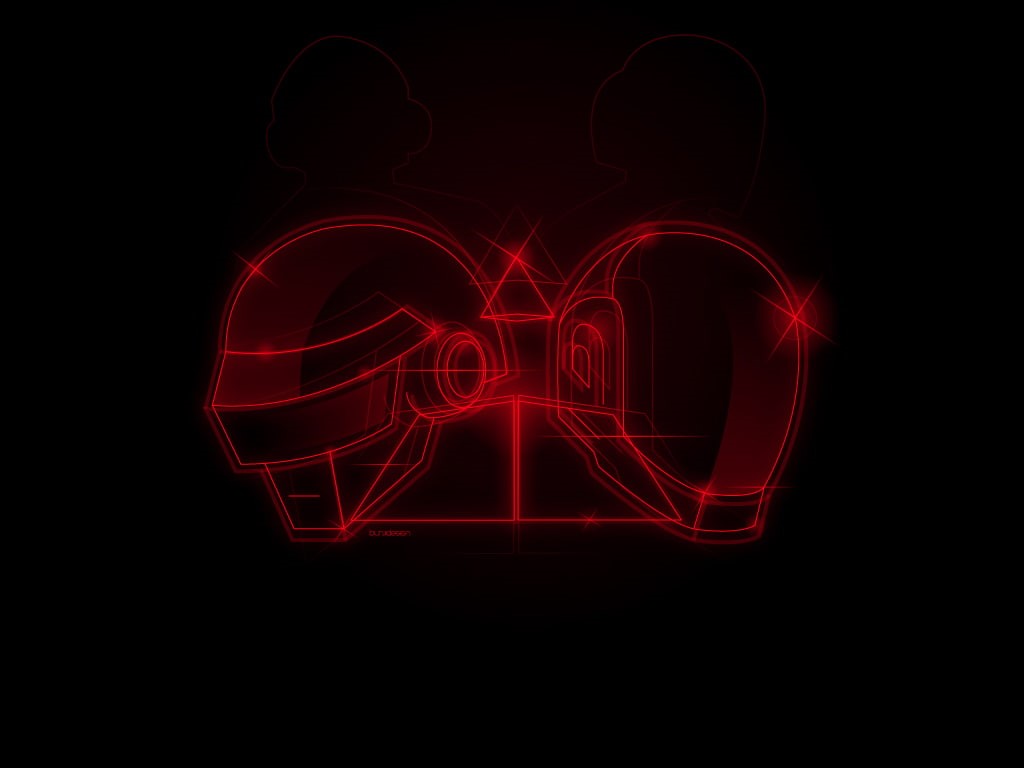music, hd, 480P, daft, punk, HD Wallpaper