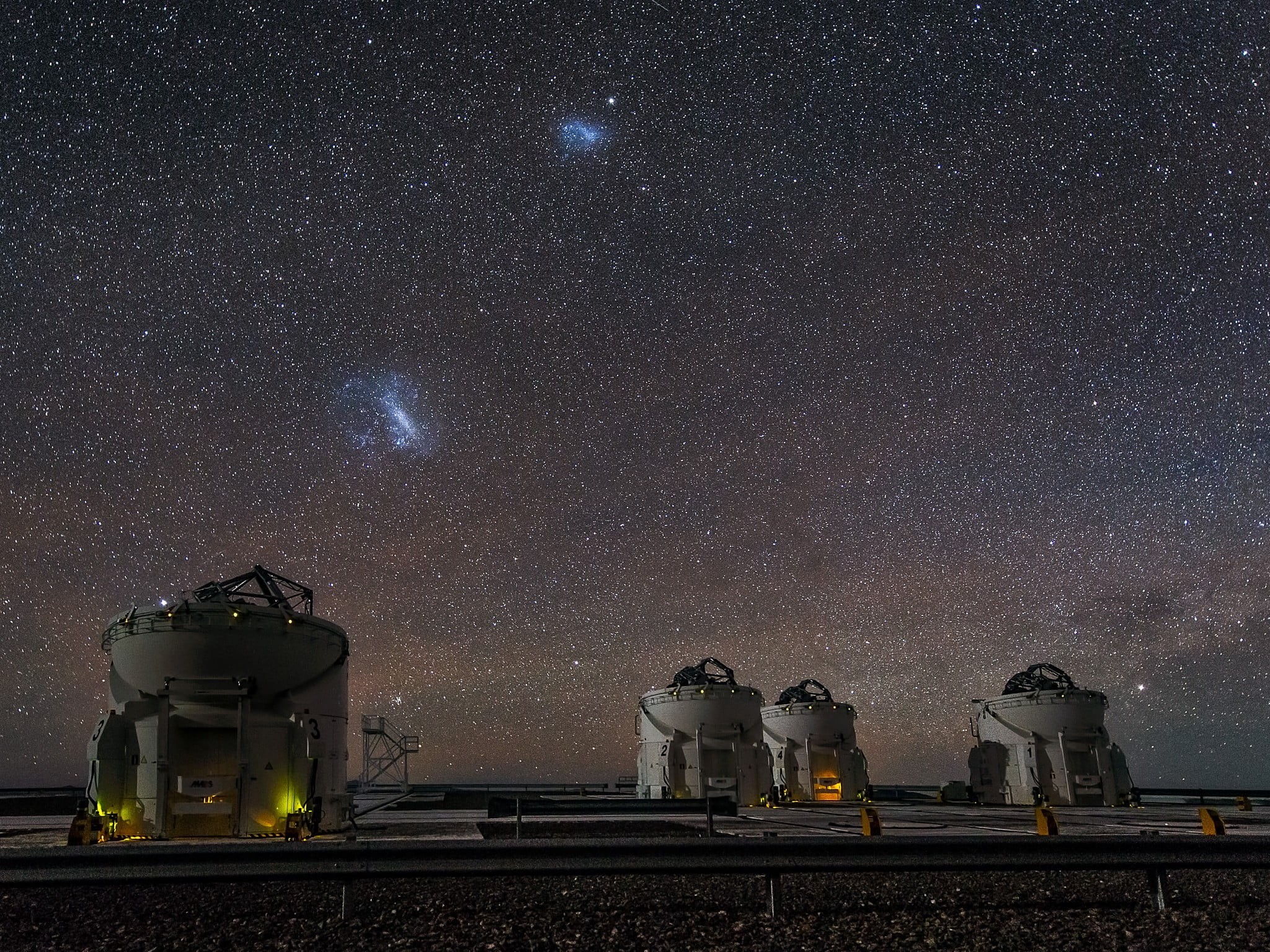 galaxy, metal, Atacama Desert, no people, infinity, 1080P, constellation, low angle view, star - space, universe, scenics - nature, space and astronomy, HD Wallpaper