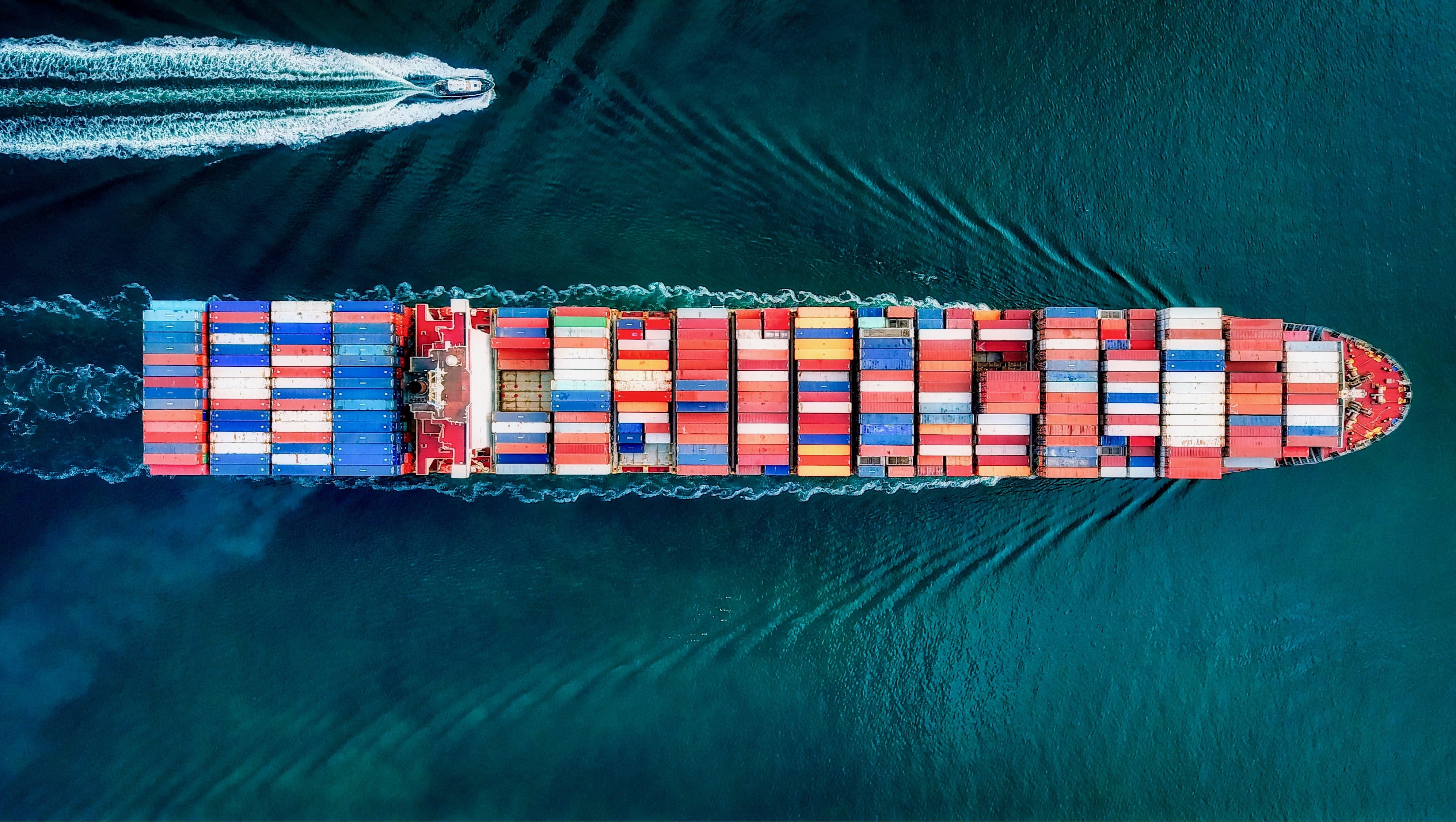 aerial view, mode of transportation, 4K, tanker, boat, no people, industry, freight transportation, business, ship, water, sea, container, outdoors, container ship, HD Wallpaper