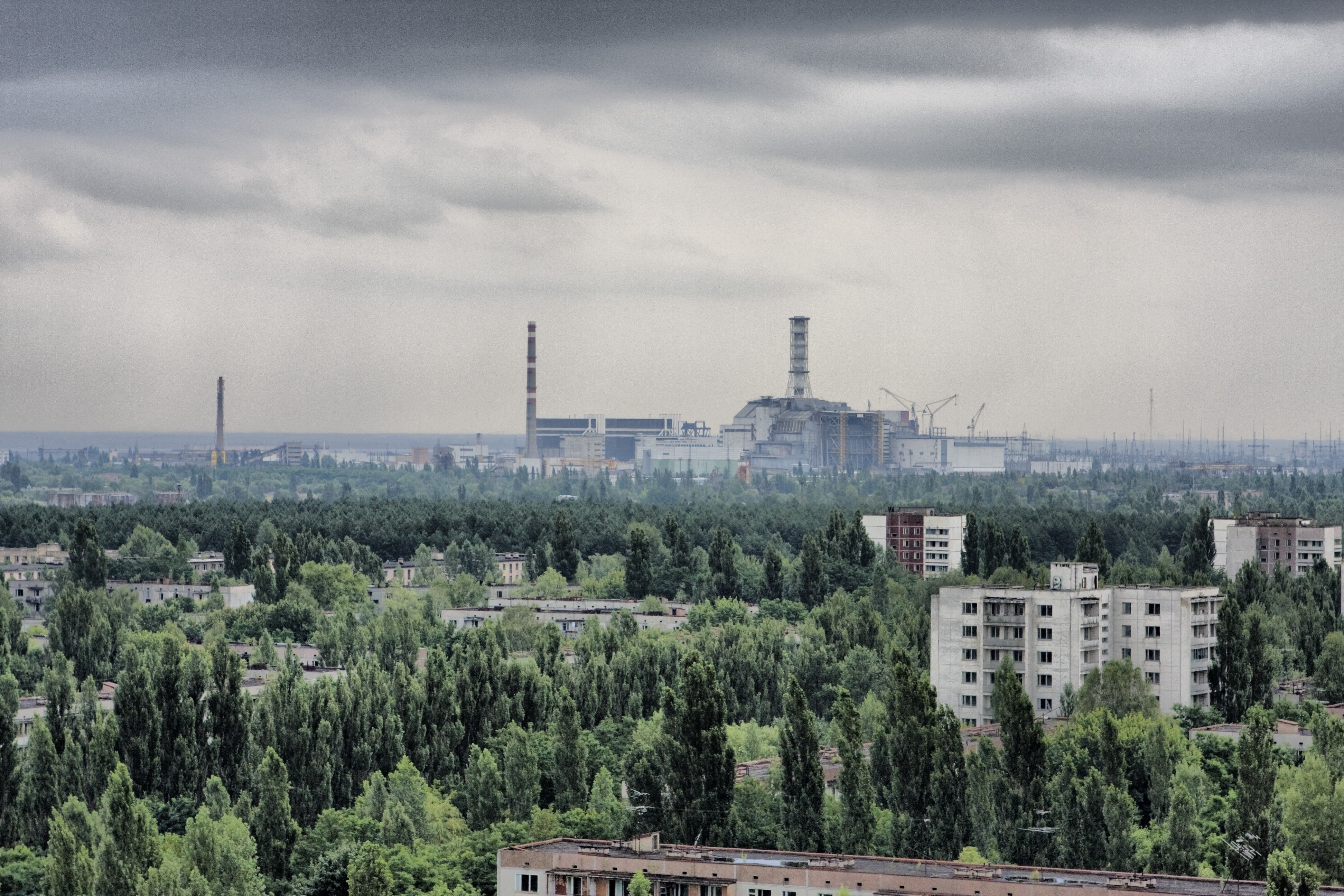 Pripyat, 4K, ruin, Chernobyl, landscape, HD Wallpaper