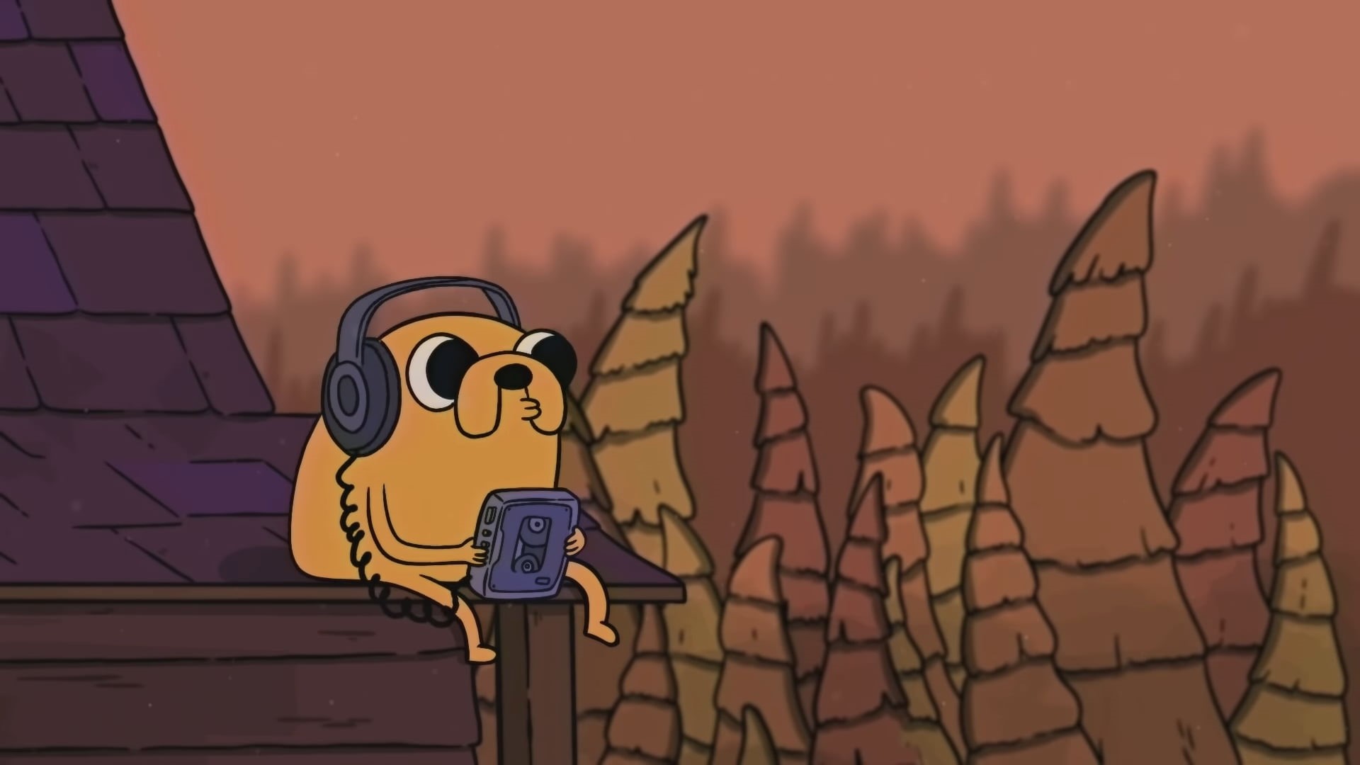 Chill Out, Jake, Adventure Time, music, vibes, 1080P, HD Wallpaper