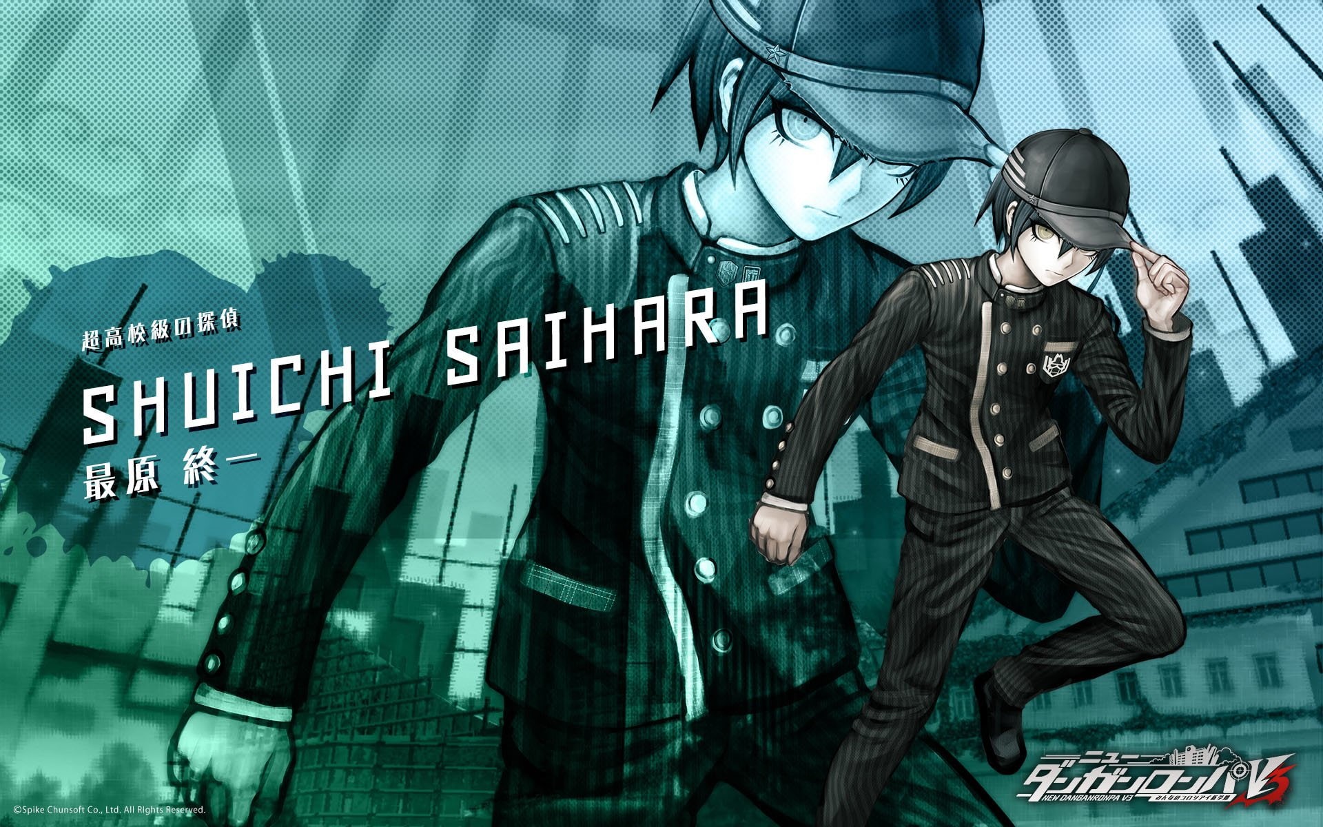 Shuichi Saihara, Danganronpa V3: Killing Harmony, Danganronpa, 1080P, HD Wallpaper