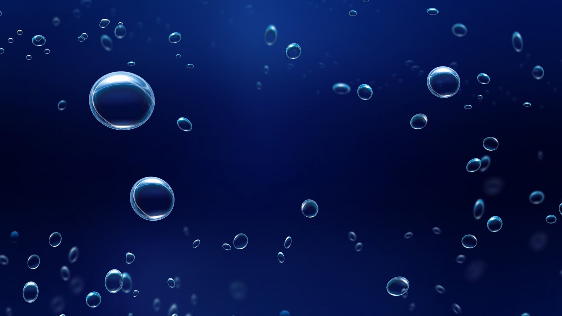backgrounds, space, shape, bubble, curve, galax, pattern, transparent, design, blue background, card, close-up, purity, dark, moon, geometric shape, HD Wallpaper