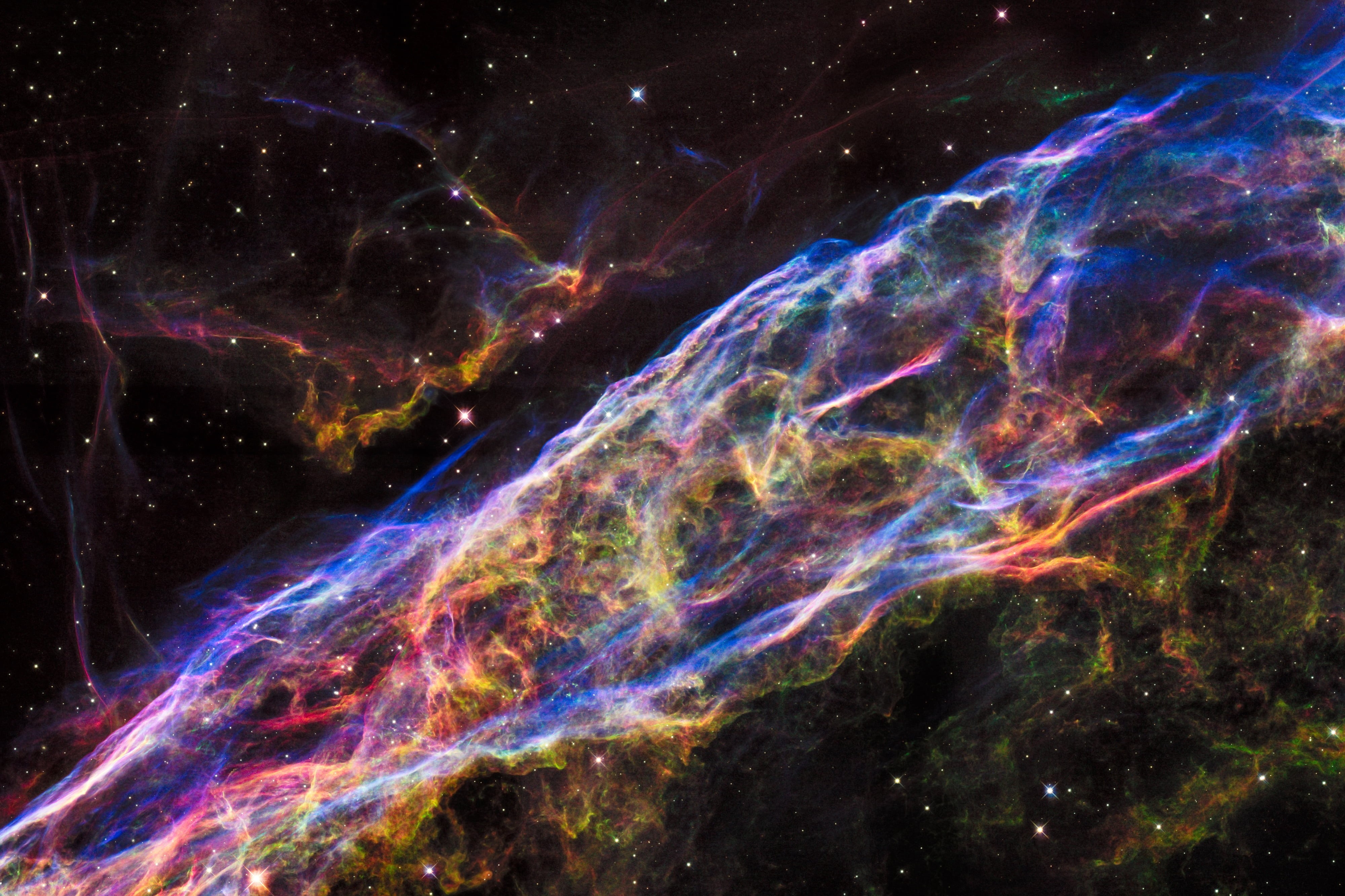 light - Natural Phenomenon, futuristic, black Color, full frame, vibrant Color, red, nature, pattern, bright, nebula, star - space, water, digitally Generated Image, HD Wallpaper
