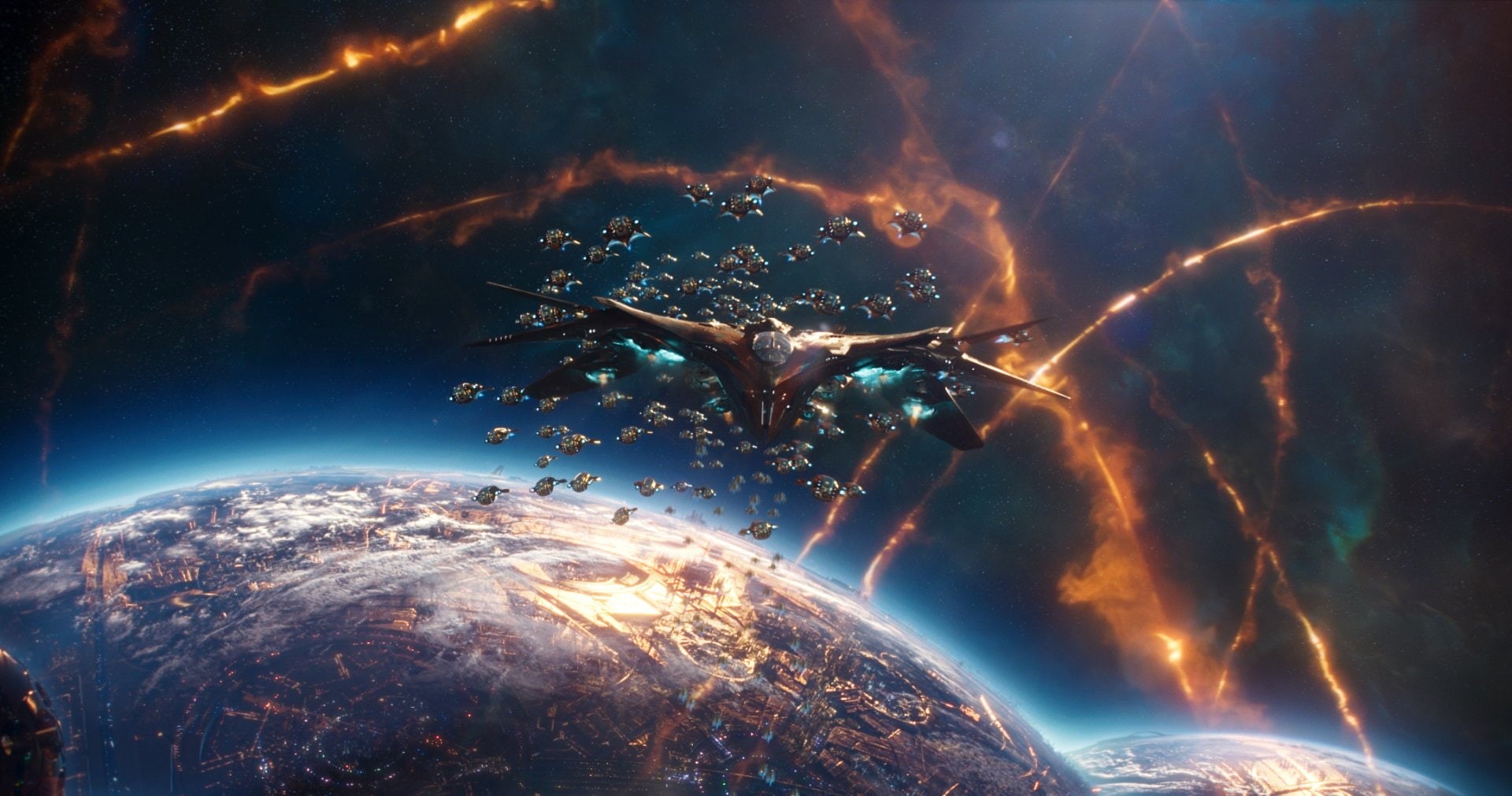 Guardians of the Galaxy Vol. 2, Movie, 1080P, Spaceship, HD Wallpaper