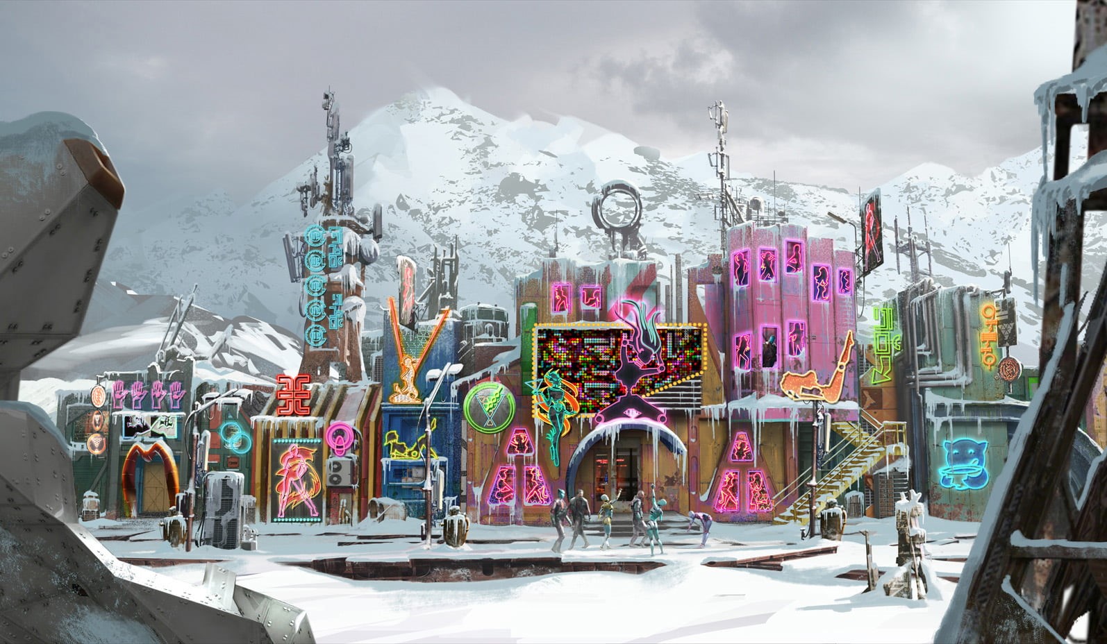 Guardians of the Galaxy Vol. 2, choice, brothel, Guardians of the Galaxy, cold temperature, mountain, snowcapped mountain, sky, no people, multi colored, HD Wallpaper