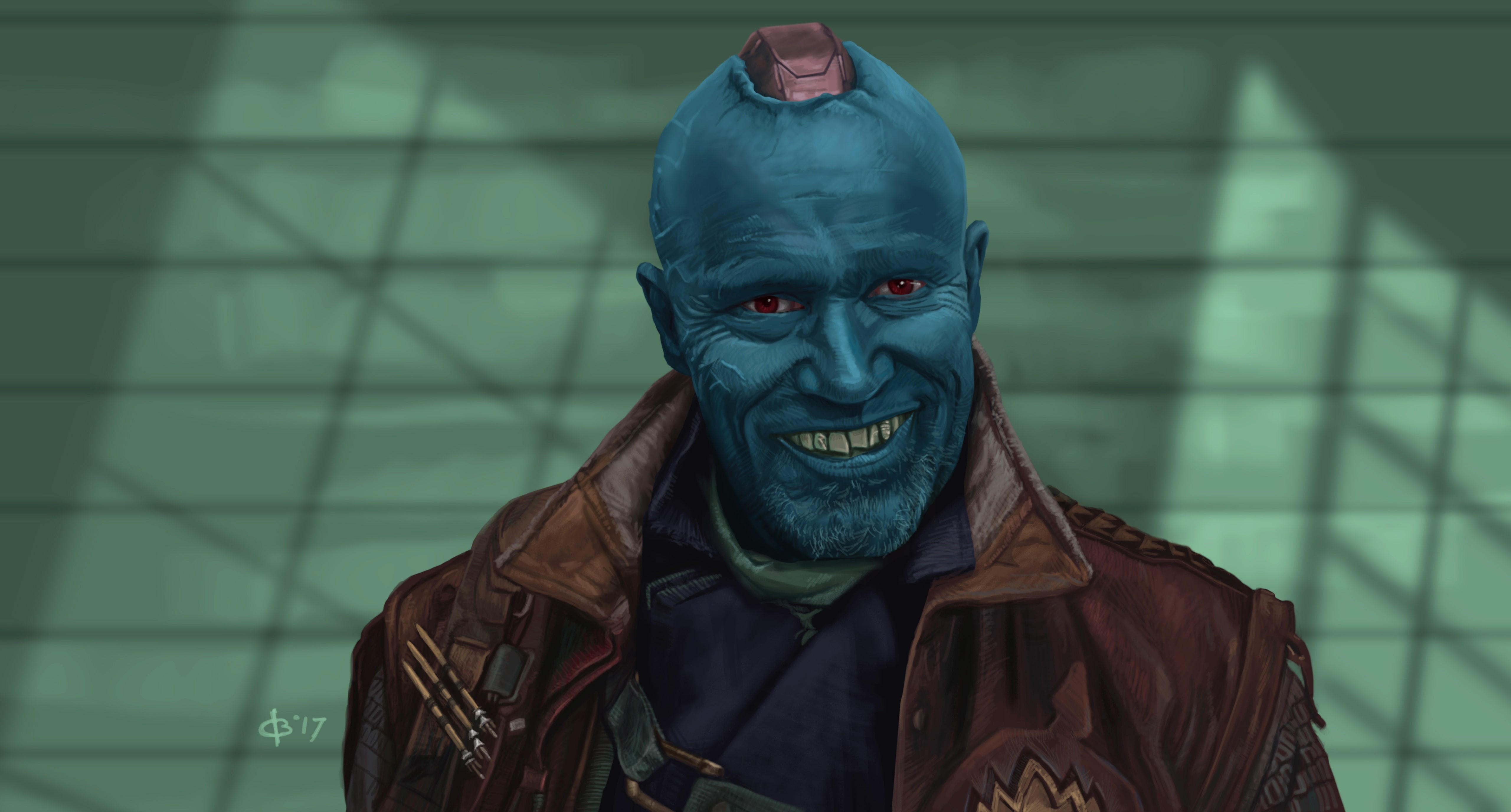 Yondu Udonta, 5K, Movie, Guardians of the Galaxy Vol. 2, Michael Rooker, HD Wallpaper
