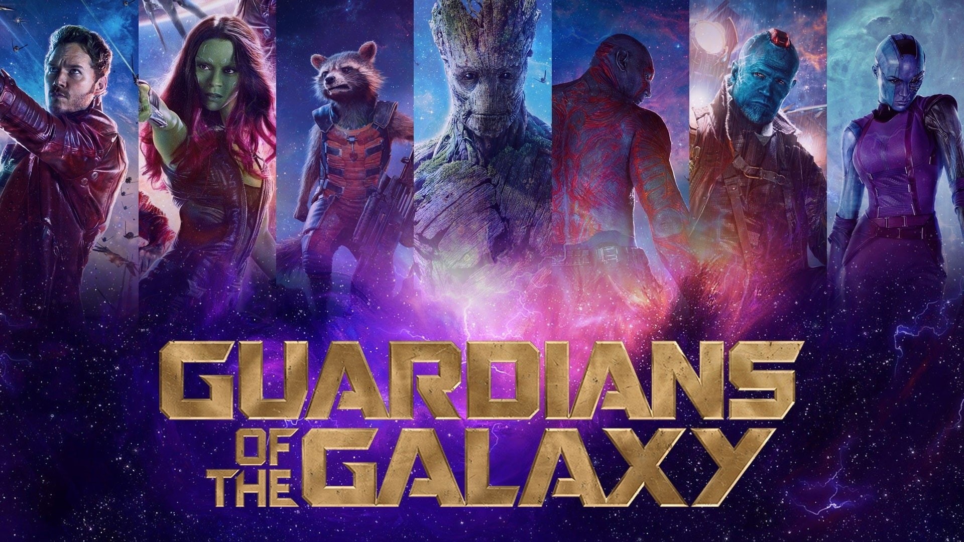 Rocket Raccoon, Yondu Udonta, Drax The Destroyer, Gamora, Star Lord, 1080P, Guardians of the Galaxy, Nebula, Groot, Movie, HD Wallpaper