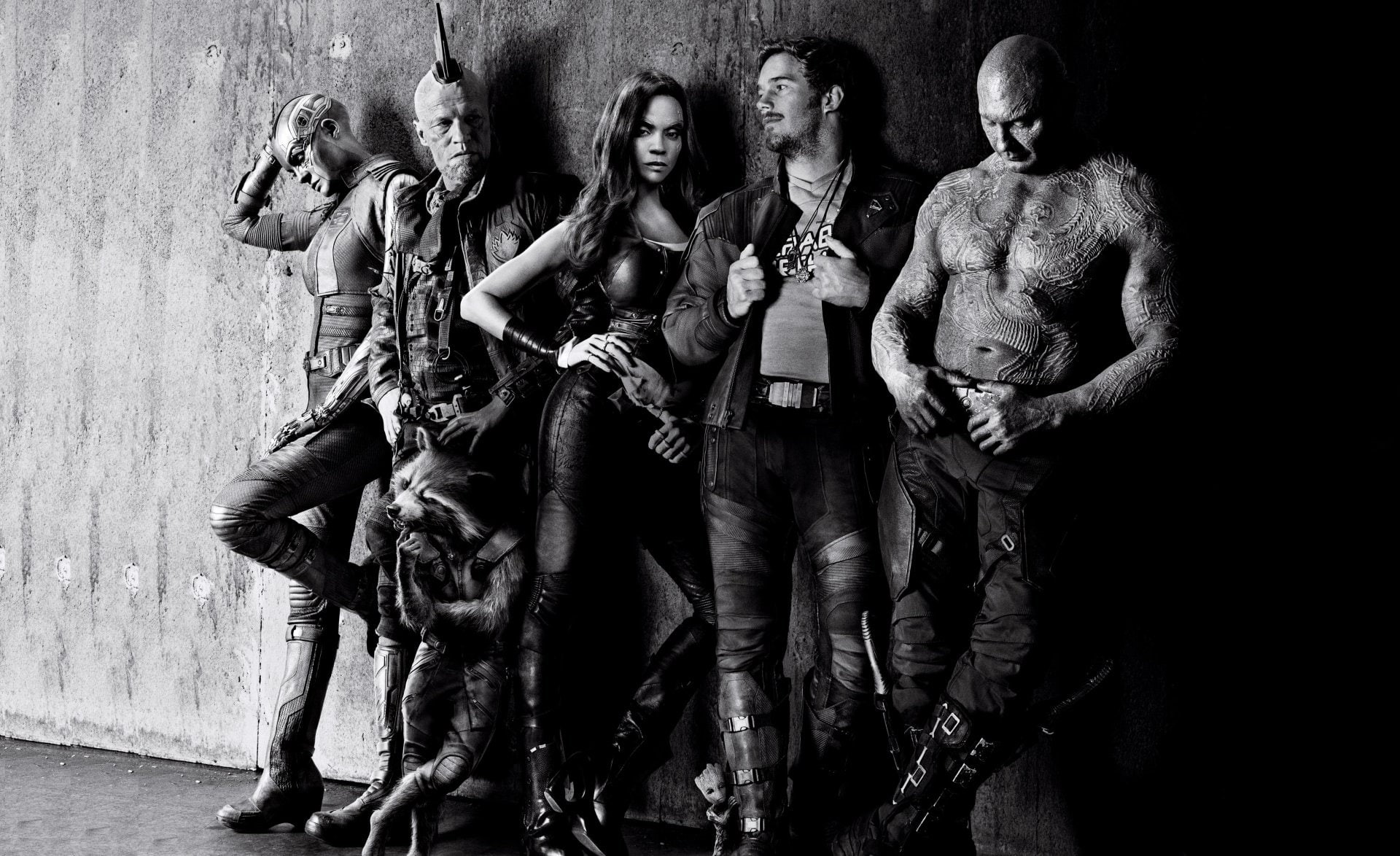 Drax The Destroyer, Movie, Guardians of the Galaxy Vol. 2, Star Lord, 1080P, Nebula (Marvel Comics), Gamora, Rocket Raccoon, Chris Pratt, Michael Rooker, HD Wallpaper