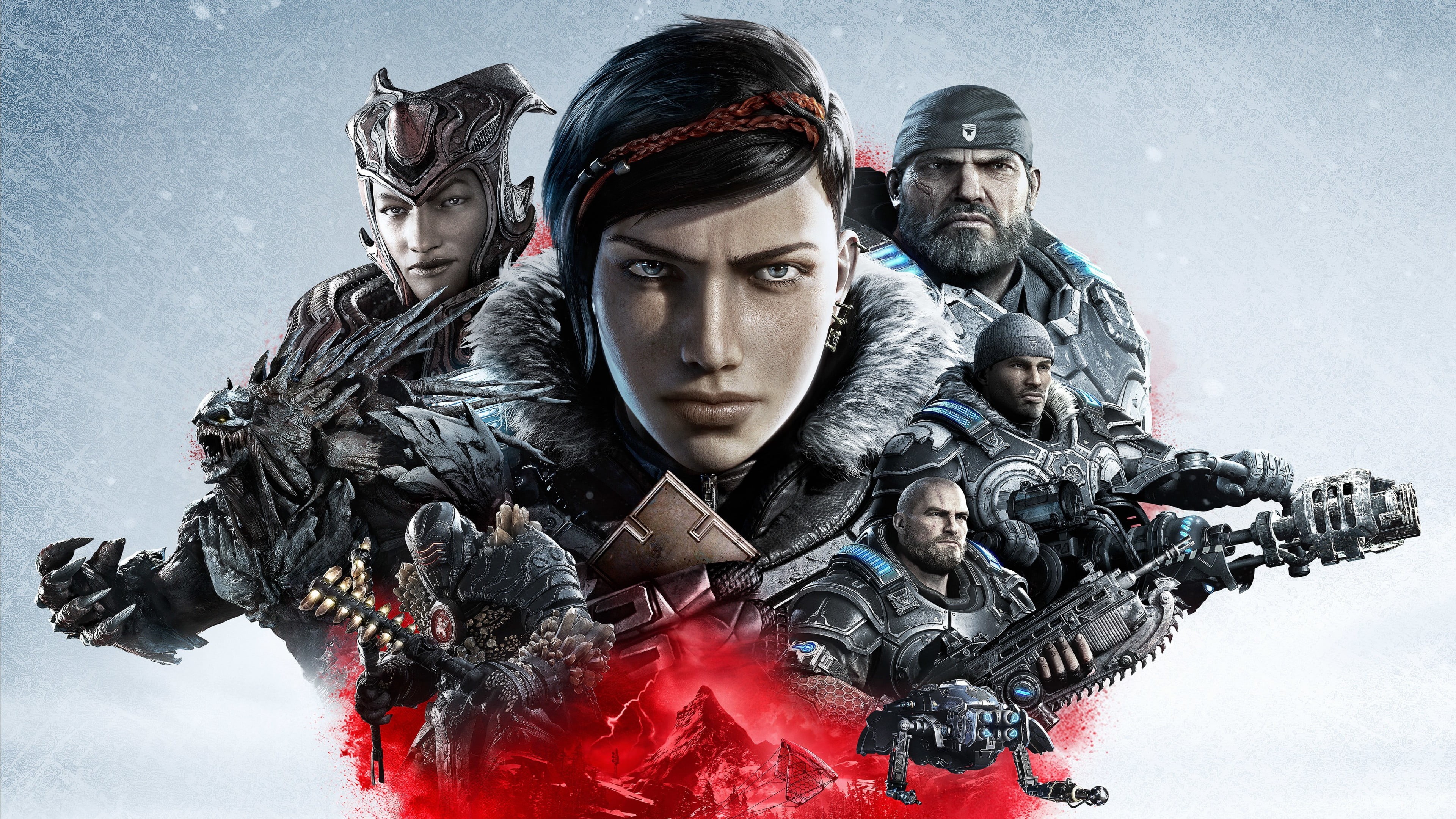 4K, Gears of War, Gears 5, HD Wallpaper