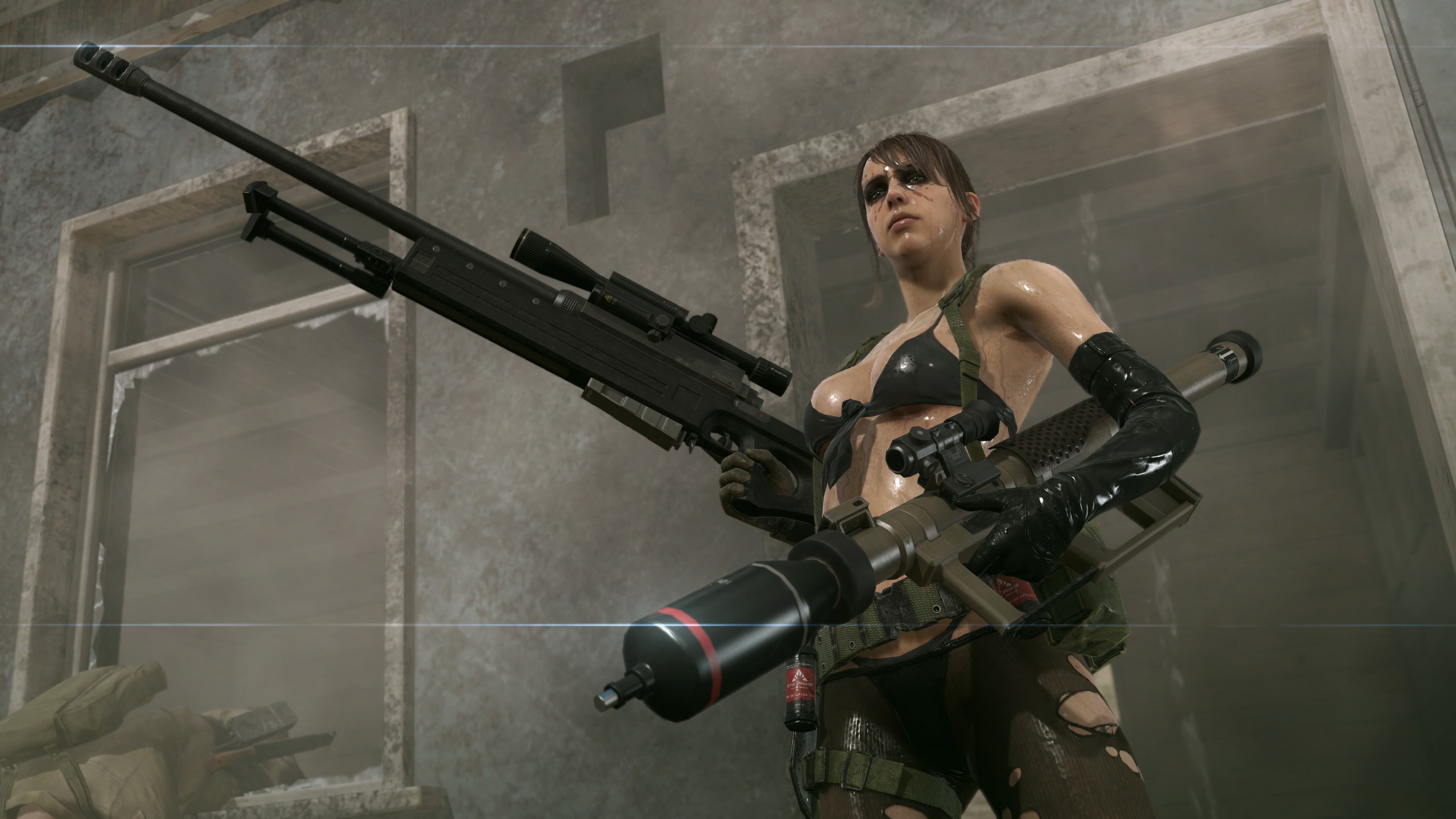 adult, 4K, gun, video games, young adult, holding, Quiet, real people, one person, three quarter length, lifestyles, aggression, weapon, concentration, HD Wallpaper
