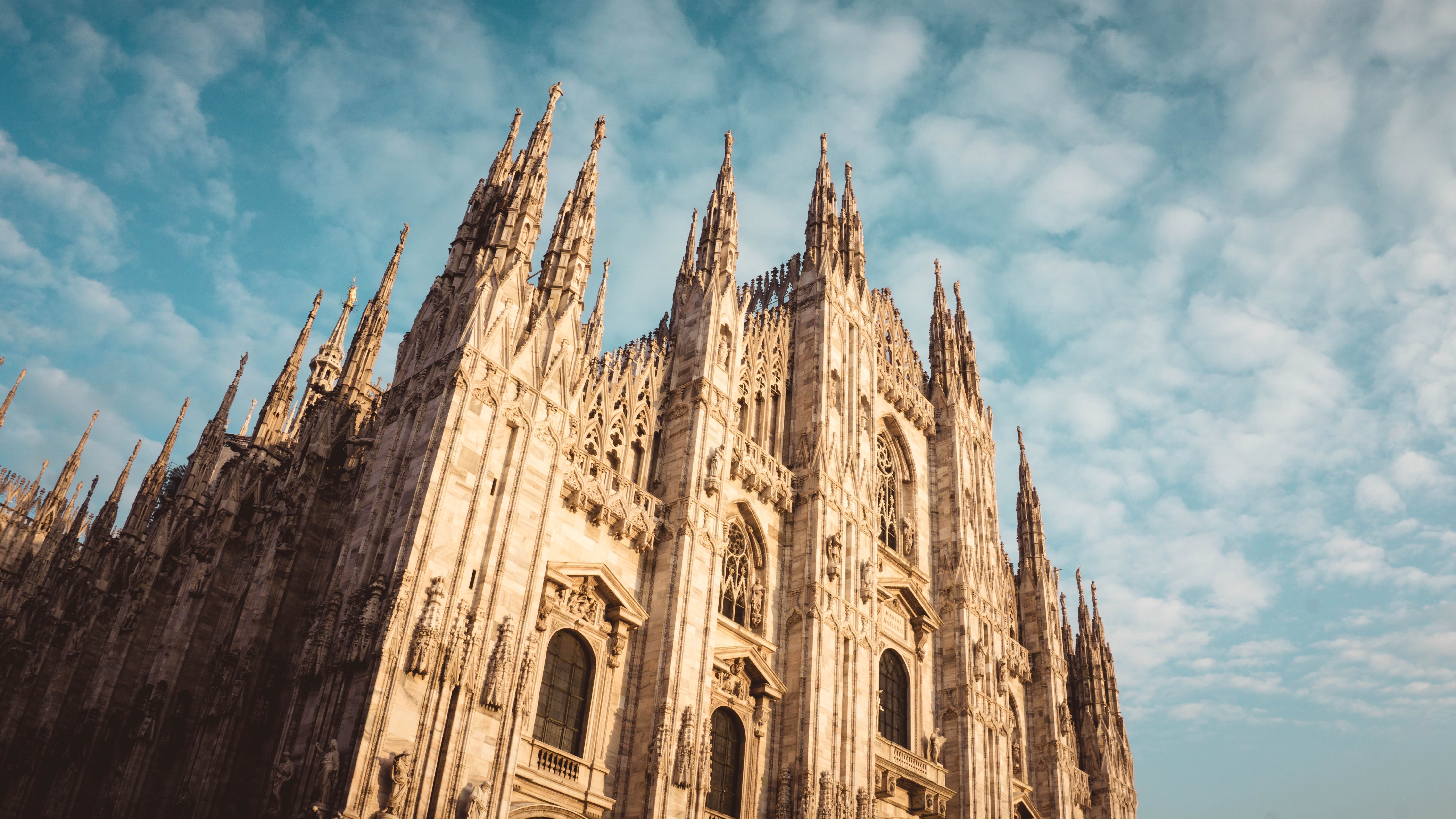 day, ruined, building, building exterior, italy, spirituality, sky, religion, belief, tourism, ancient, gothic style, cityscape, history, travel destinations, HD Wallpaper