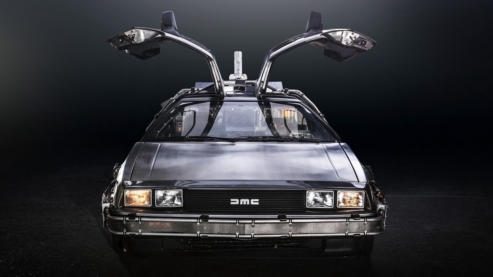 time travel, 1080P, Back to the Future, DeLorean, supercars, HD Wallpaper