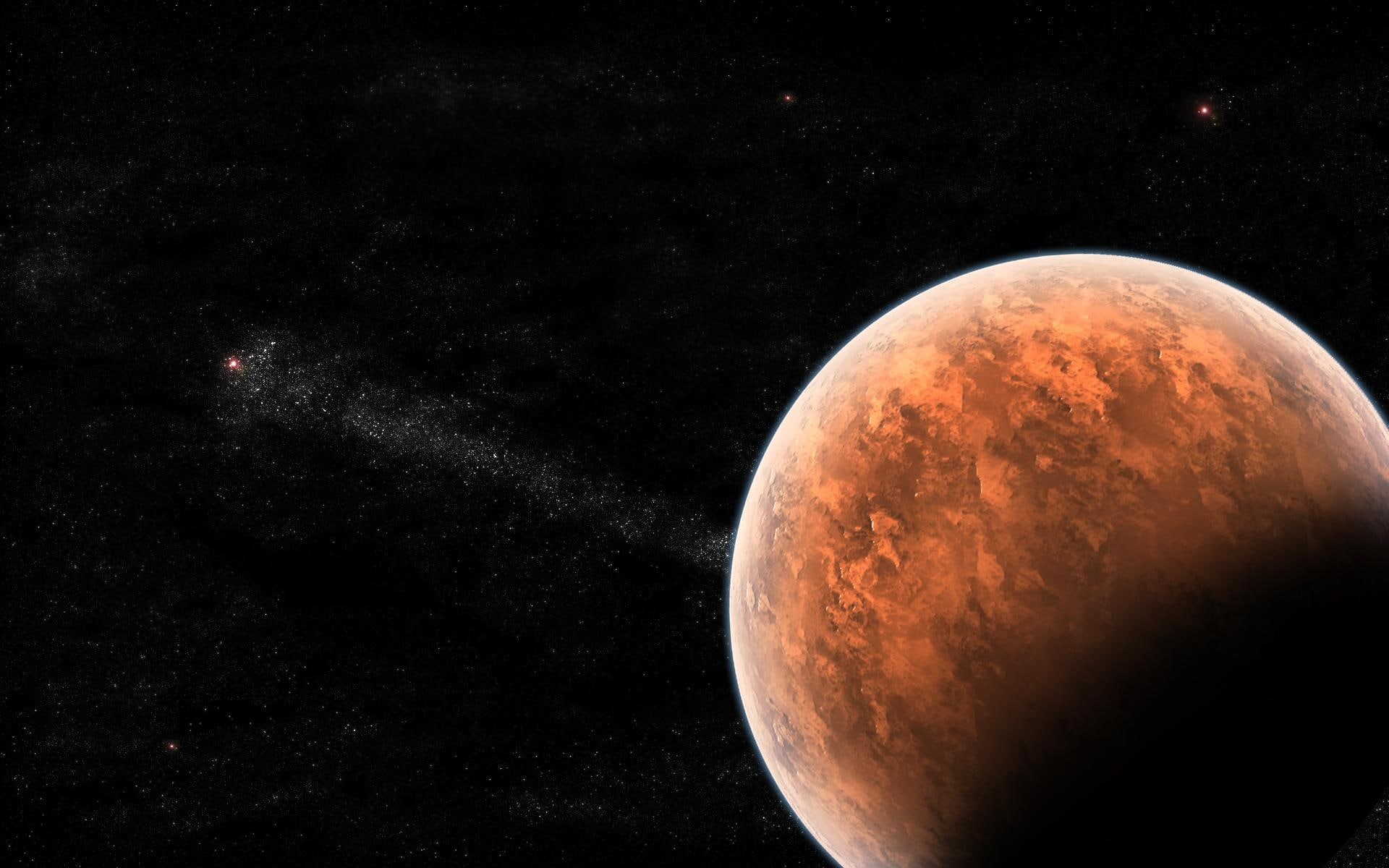 stars, digital, space, fiction, nature, moon, science, mars, art, sci, cg, planets, 1080P, universe, images, fi, HD Wallpaper