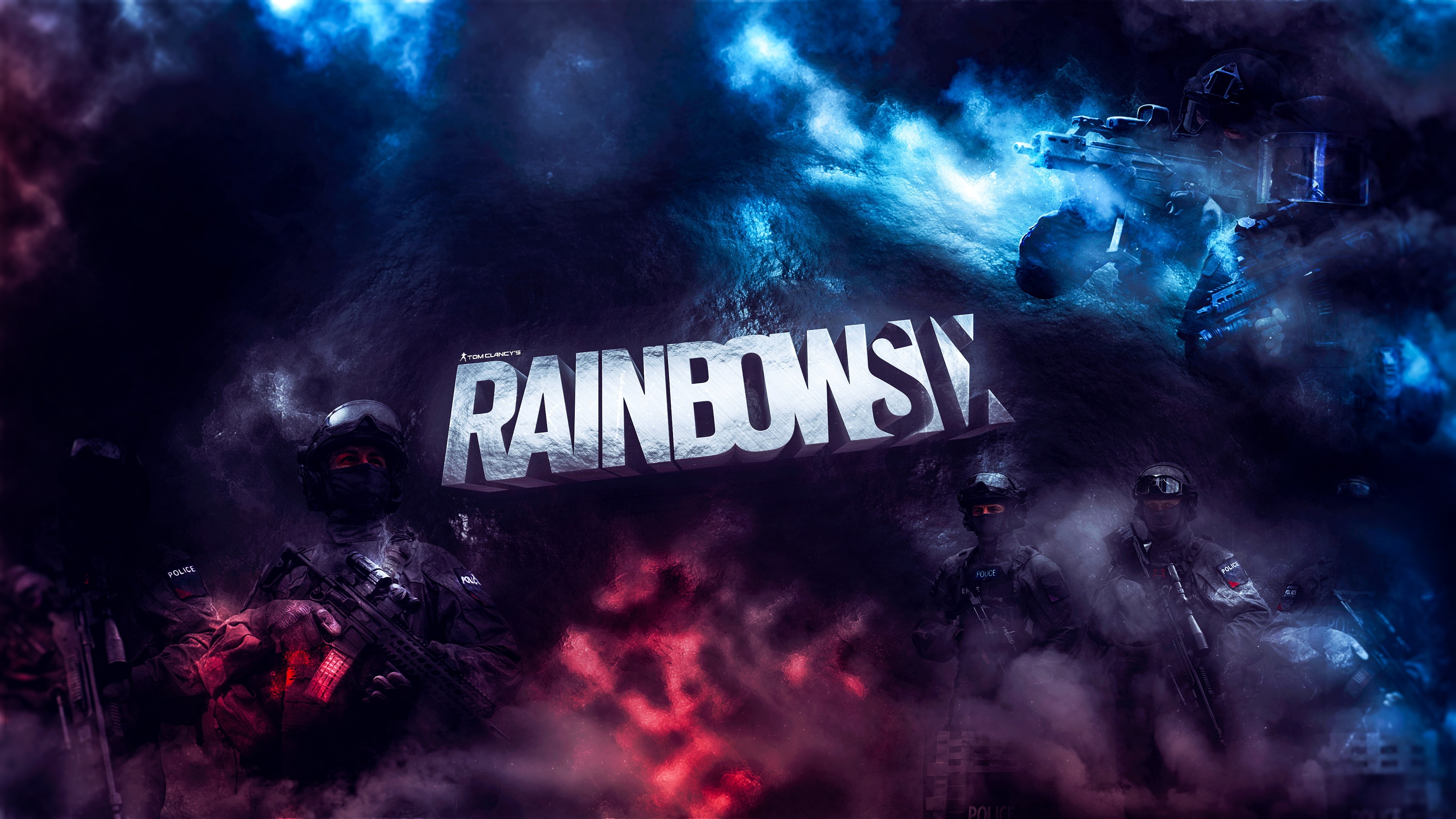 artwork, artist, games, 4K, xbox games, ps games, digital art, 4k, tom clancys rainbow six siege, hd, HD Wallpaper