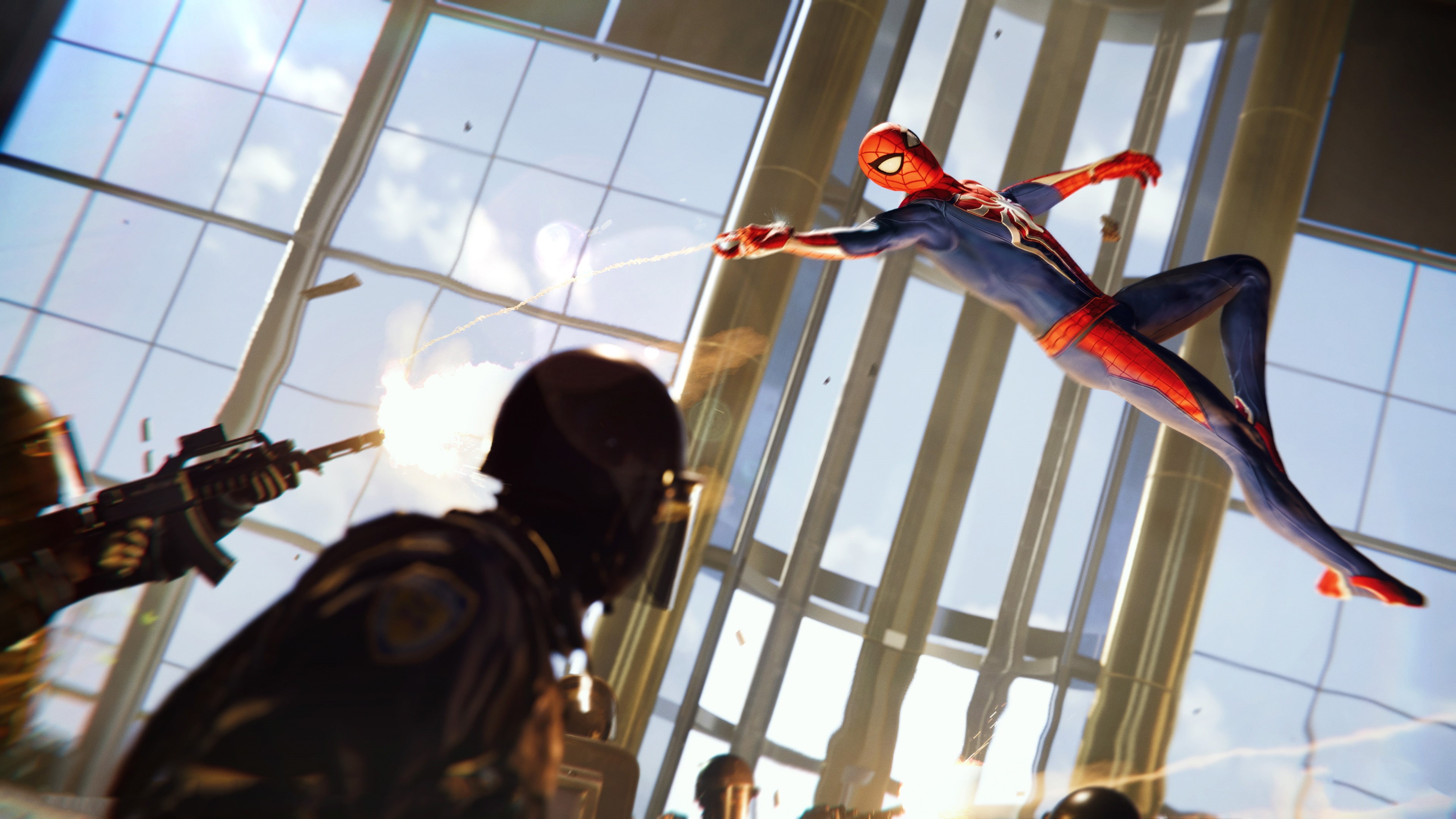 2018 games, 4K, spiderman ps4, ps games, spiderman, 4k, hd, games, HD Wallpaper