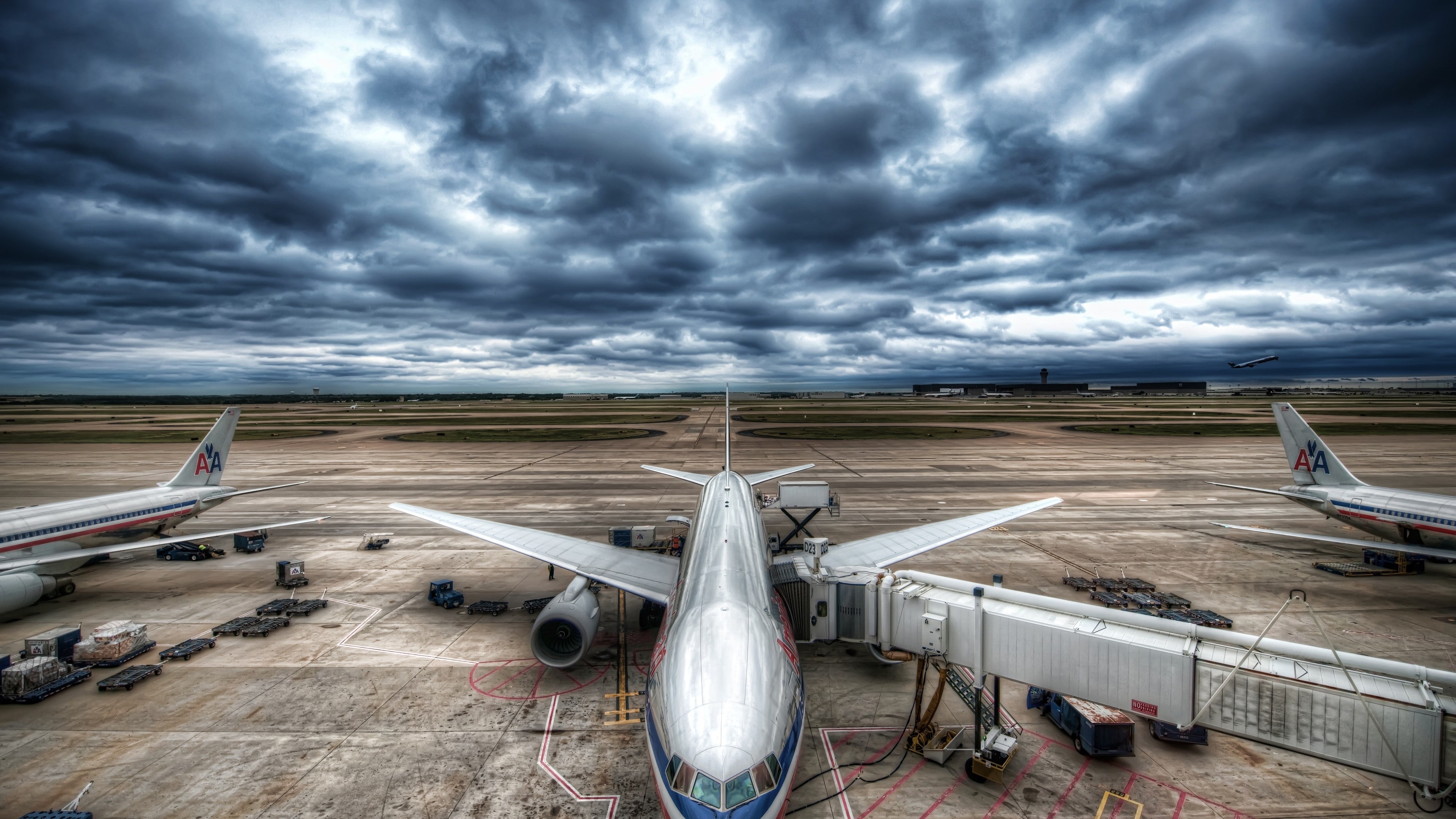 4k pics, HDR, airplane, ultra hd, 4K, plane, aircraft, HD Wallpaper