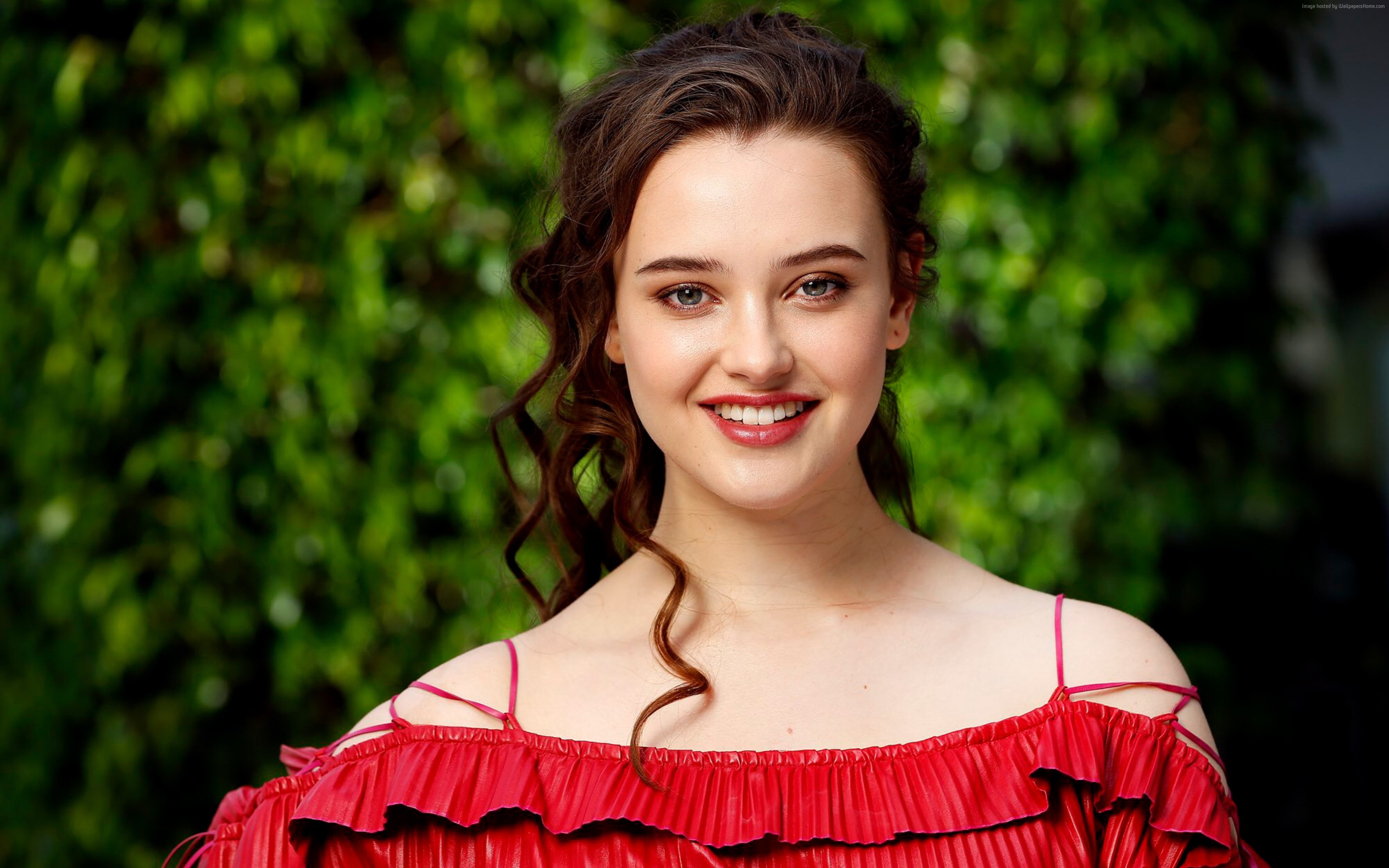 4k, portrait, 4K, Katherine Langford, HD Wallpaper