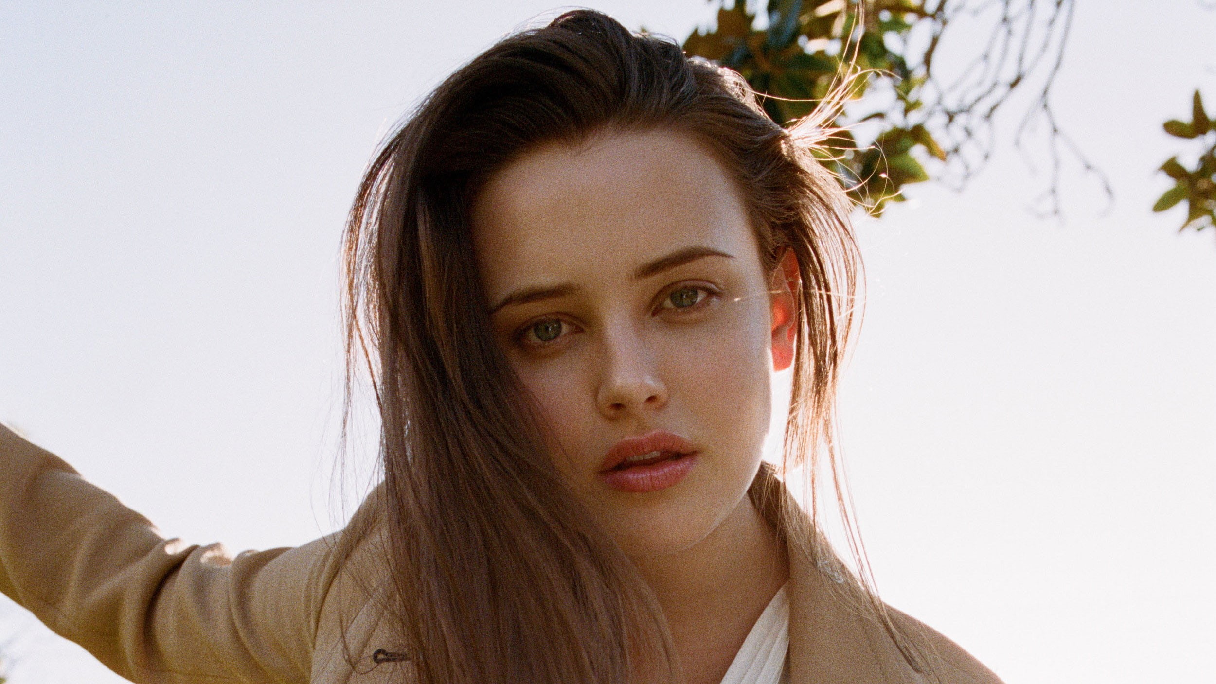 celebrities, hd, one person, brown hair, long hair, headshot, beautiful people, front view, human face, katherine langford, 1080P, close-up, hairstyle, HD Wallpaper