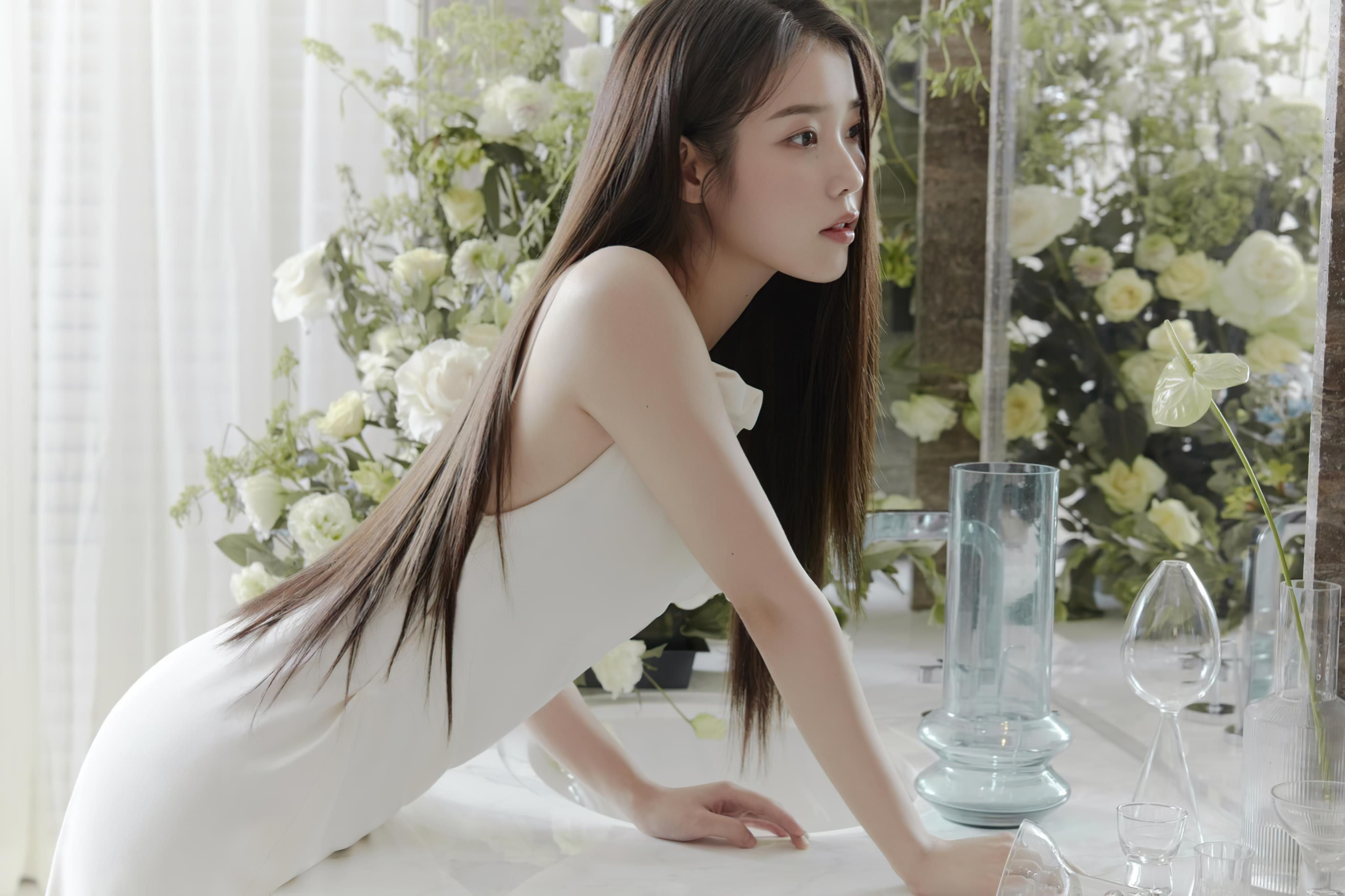 actress, 4K, IU, K-pop, korean women, HD Wallpaper