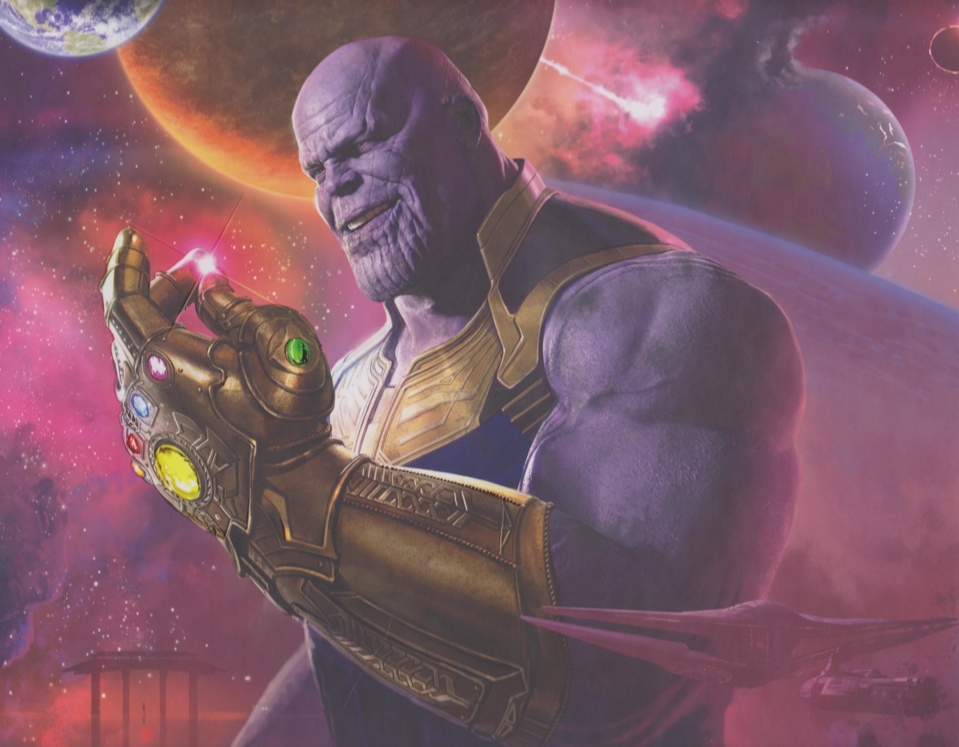 2K, Movie, Avengers: Infinity War, Thanos, HD Wallpaper