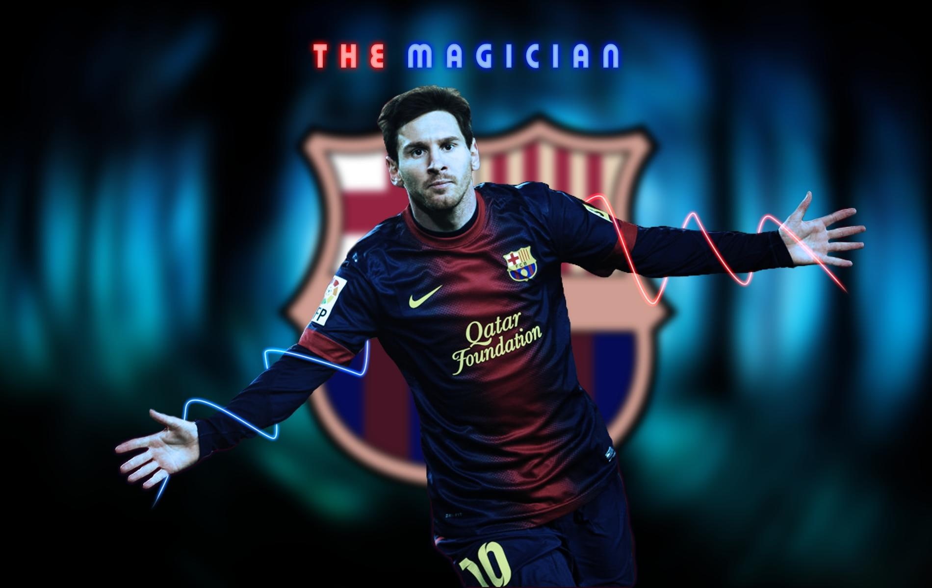 magician, the-magician, messi, soccer, 720P, poster, lionel-messi, barcelona, lionel, HD Wallpaper