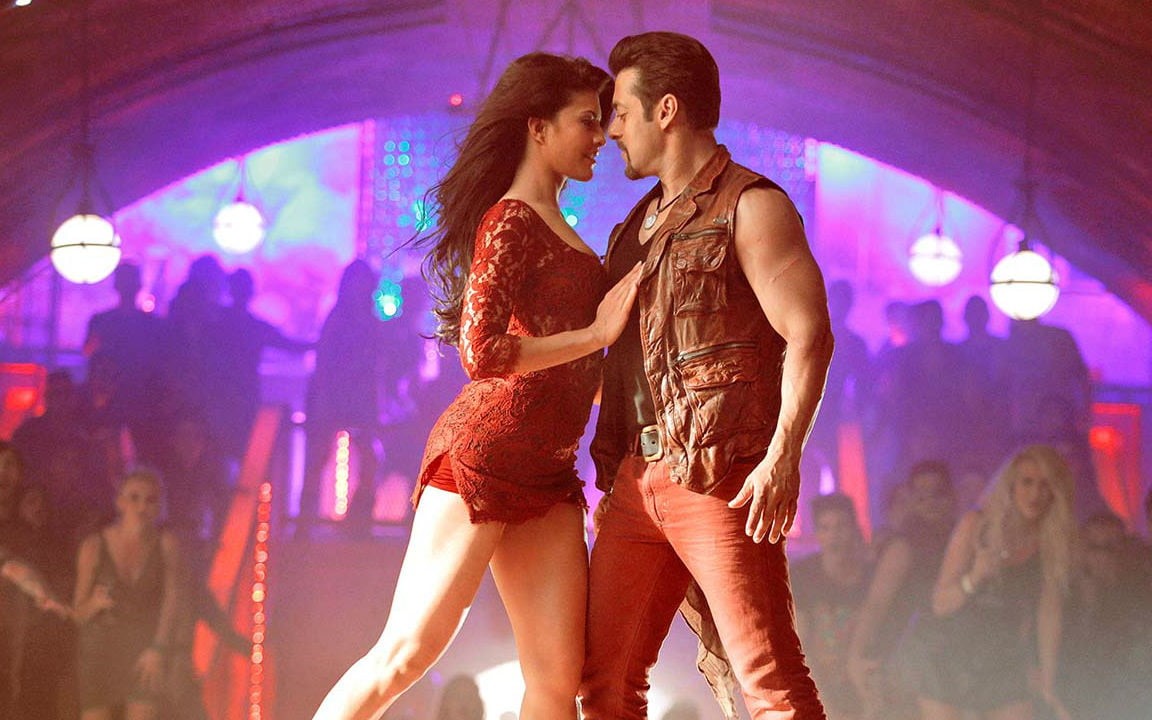 love, khan, heterosexual couple, young women, dating, positive emotion, emotion, young couple, 2014, bollywood, fernandez, salman, couple - relationship, HD Wallpaper