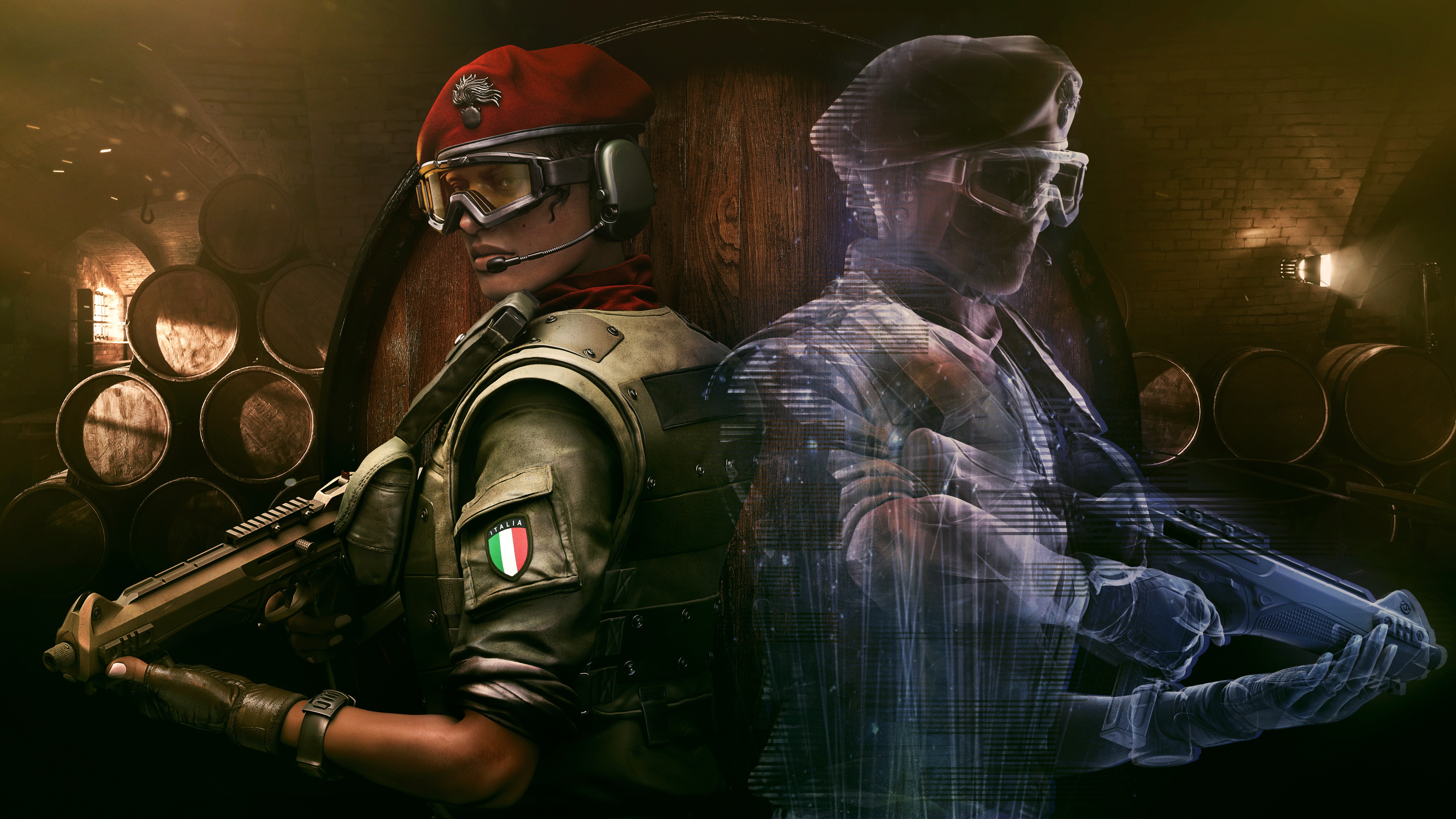 people, men, Siege, Six, nature, representation, k, clancys, human representation, security, protective workwear, 8K, safety, occupation, protection, working, HD Wallpaper