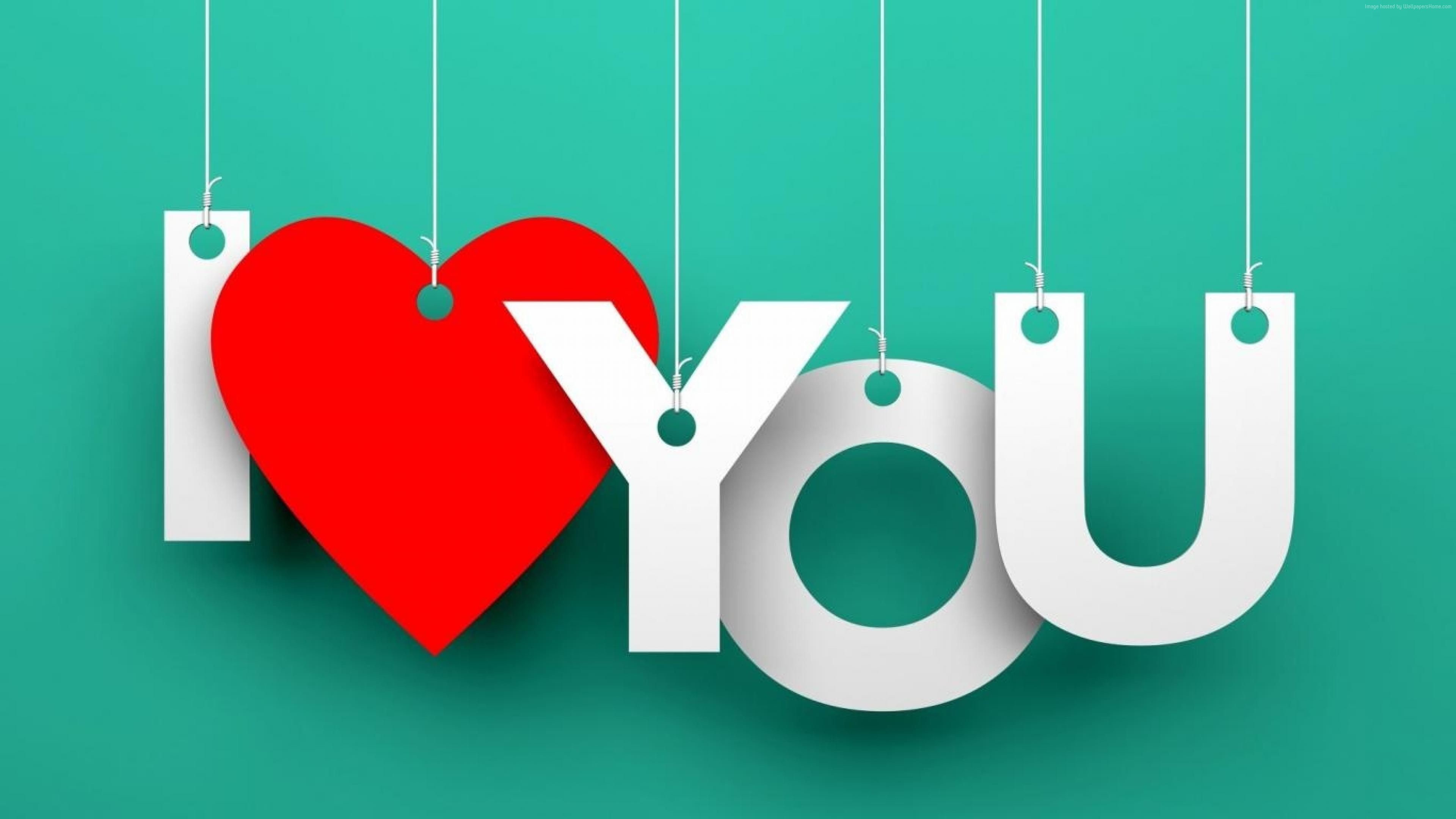 love image, heart, 4K, 4K, Valentines Day, HD Wallpaper