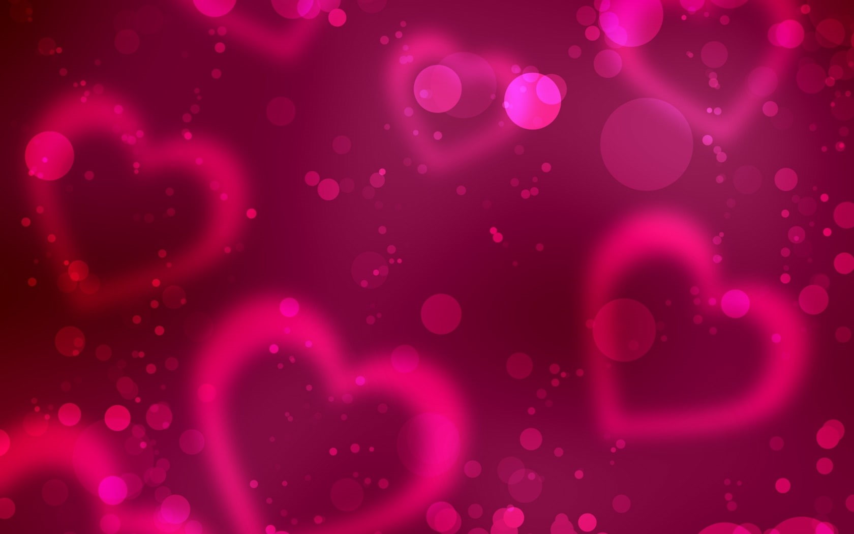 Day, s, Valentine, hearts, 720P, Red, illustration, Heart, pink, HD Wallpaper