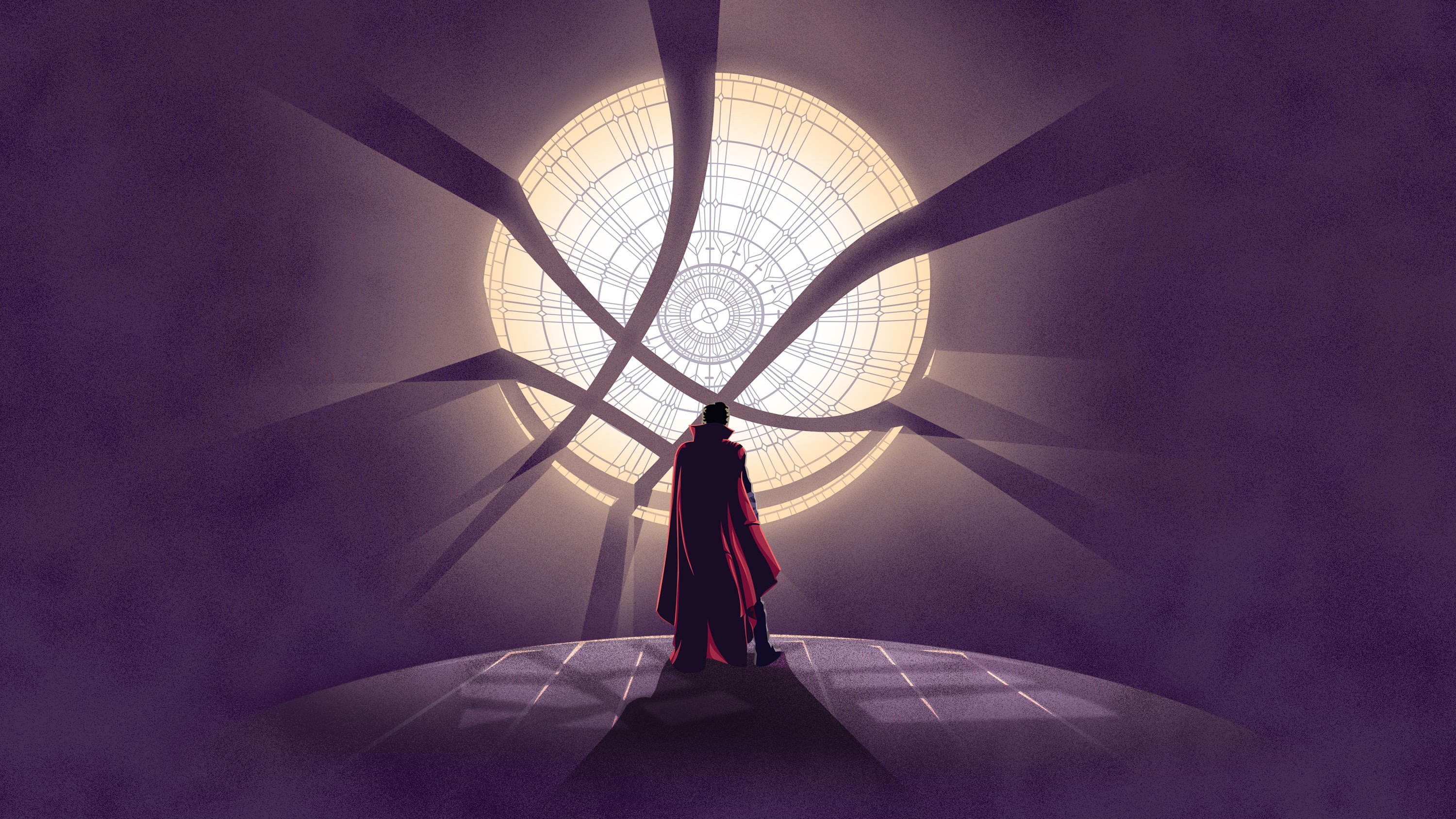 Doctor Strange, Minimal, Artwork, 2K, HD Wallpaper