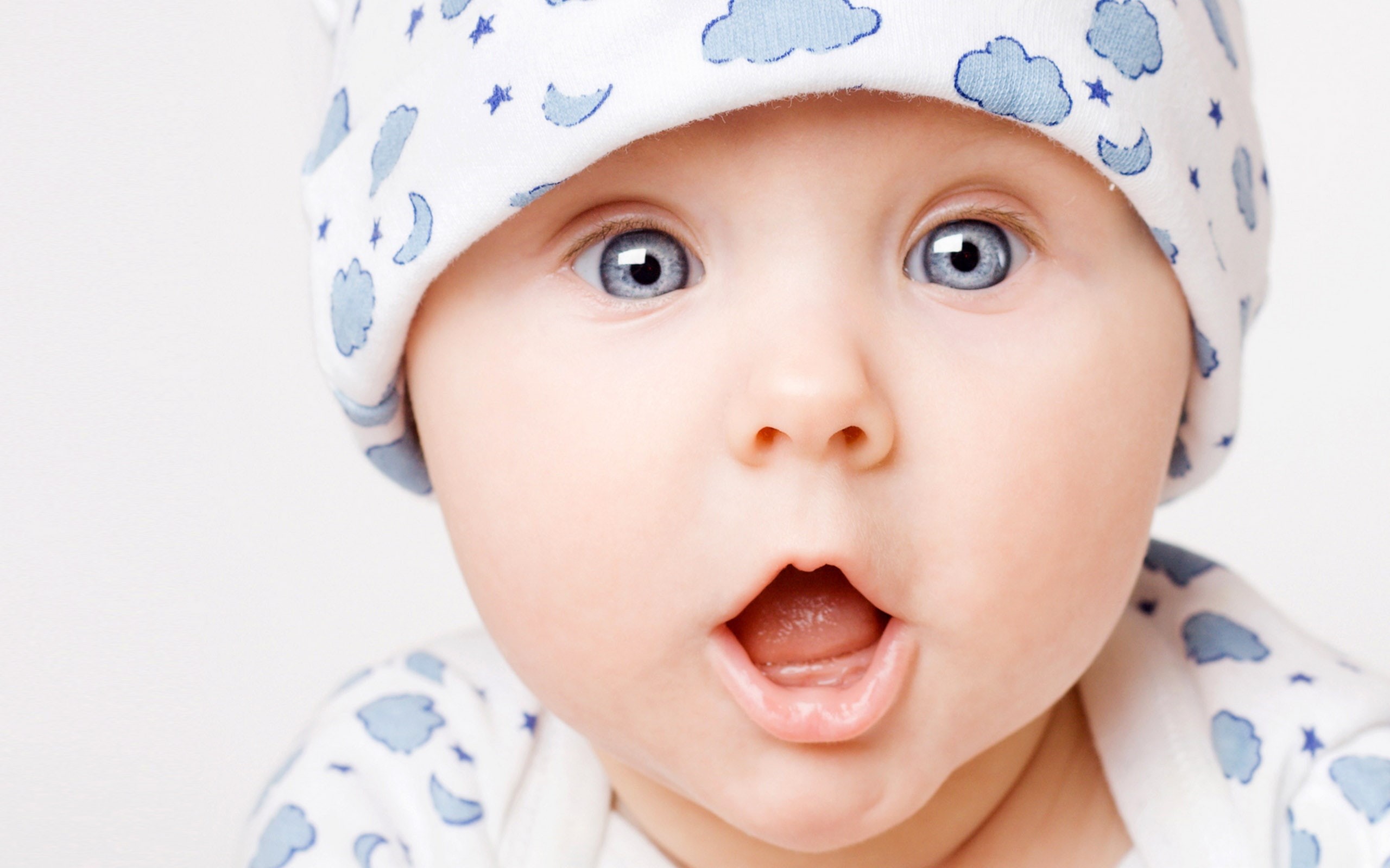 Cute, Surprise, Baby, 2K, HD Wallpaper