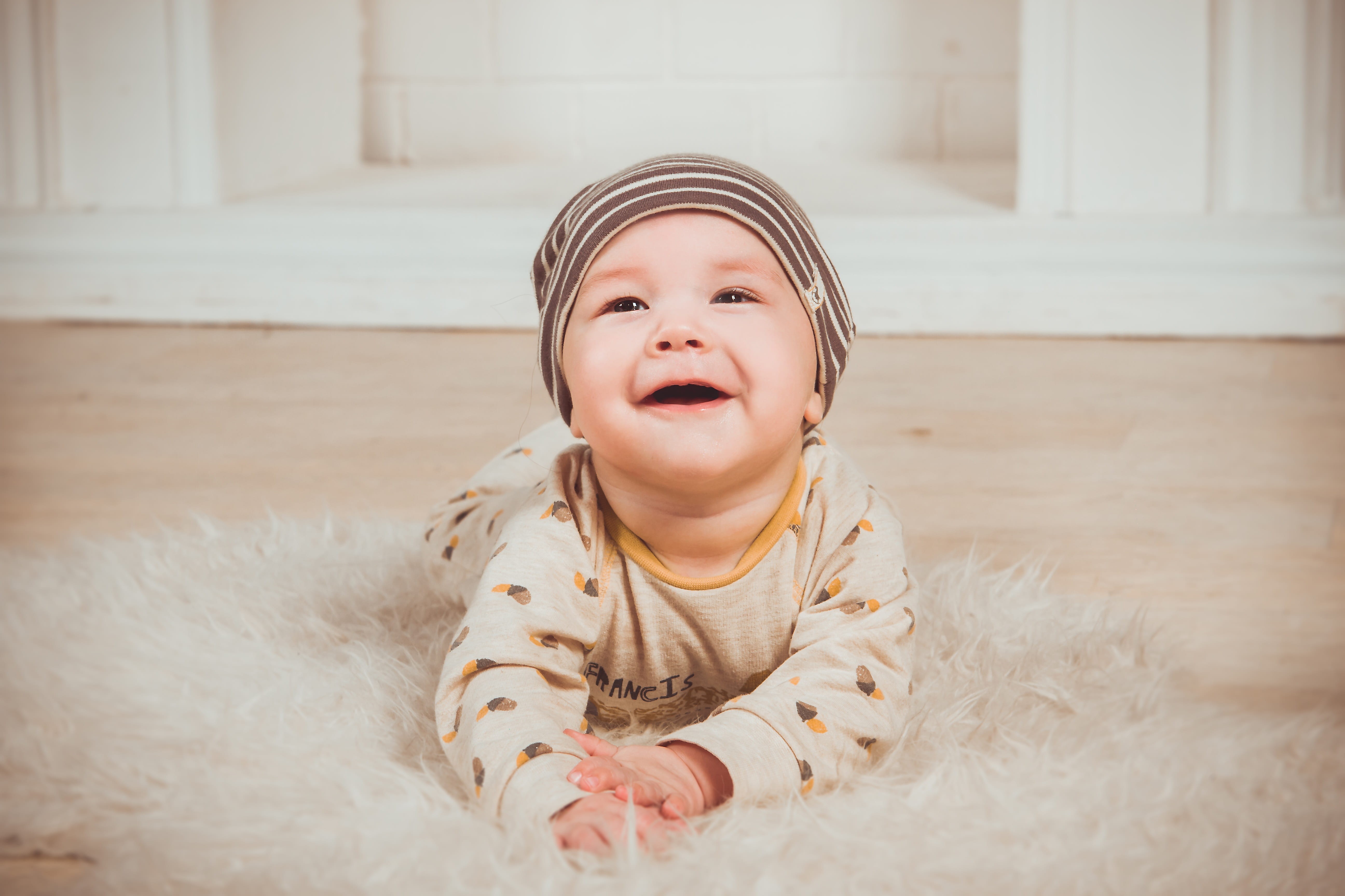 slider, nicely, one person, joy, front view, cute, lying down, young, newborn, view, smile, baby, babyhood, babe, childhood, person, kid, children photographer, HD Wallpaper