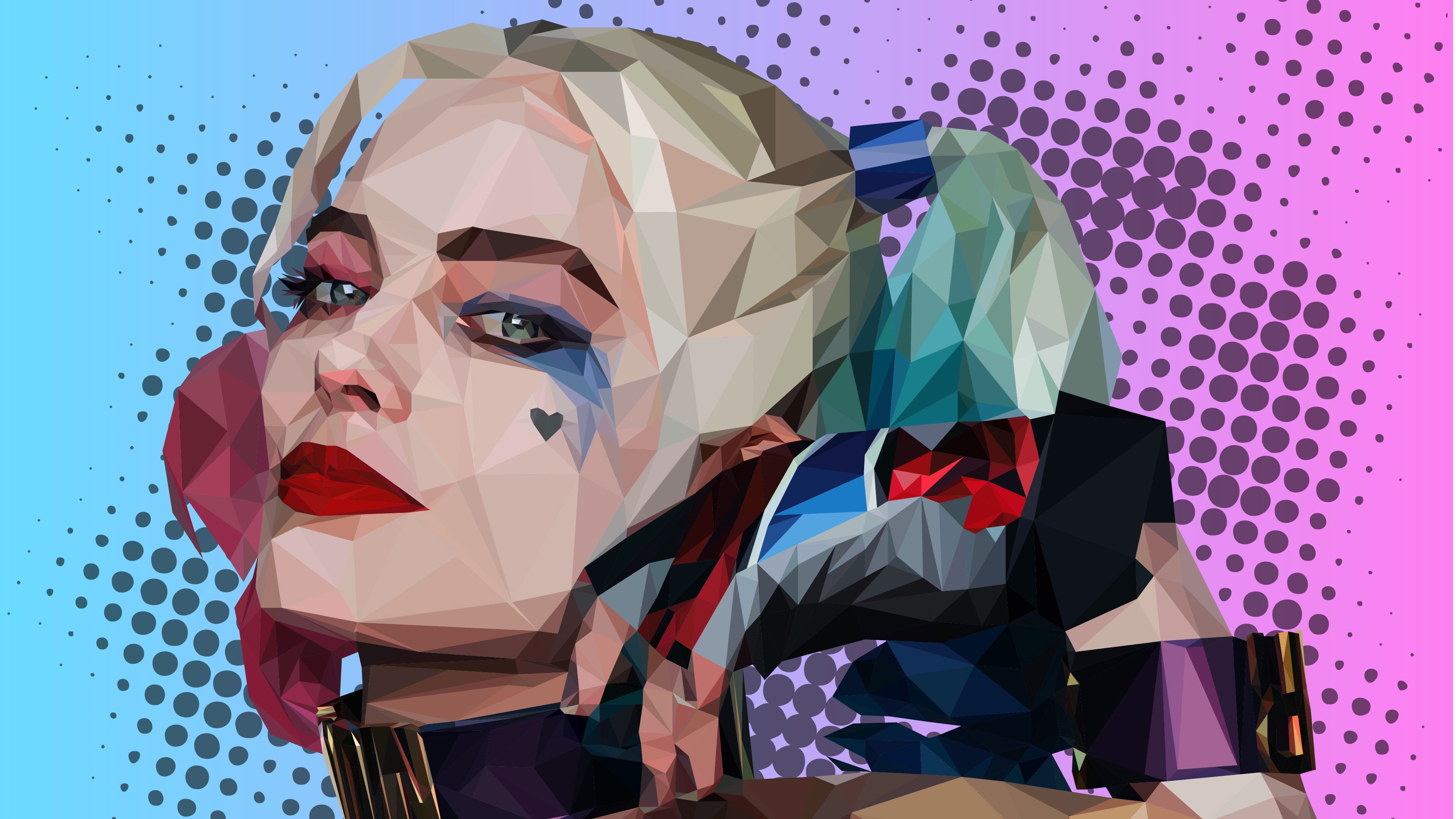 2K, artist, supervillain, comic, behance, harley quinn, hd, digital art, 4k, HD Wallpaper