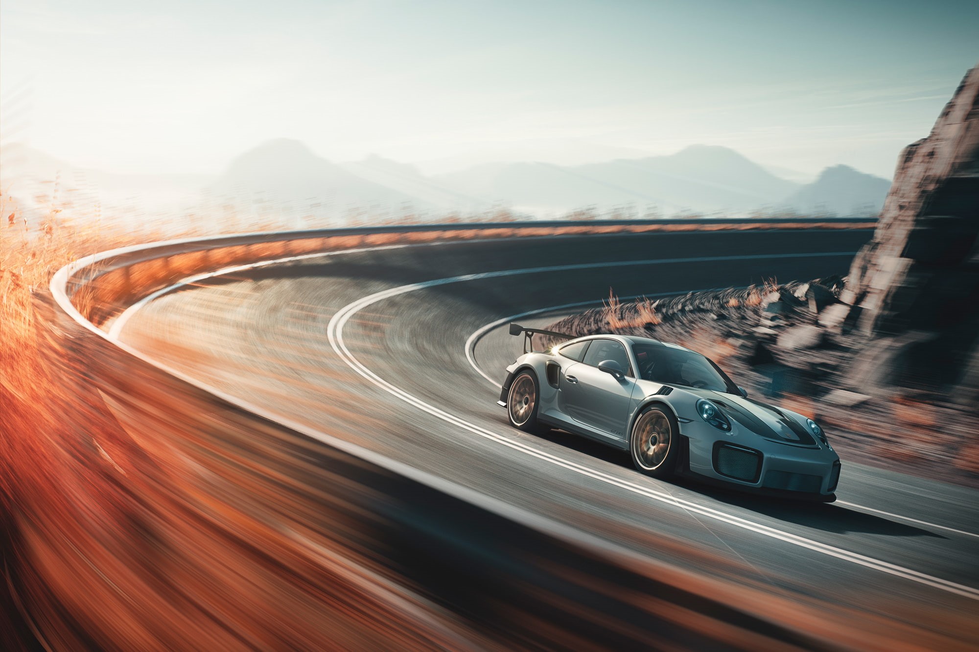 hd, 2018 cars, porsche 911 gt2 r, cars, behance, porsche, porsche 911, 1080P, artist, HD Wallpaper