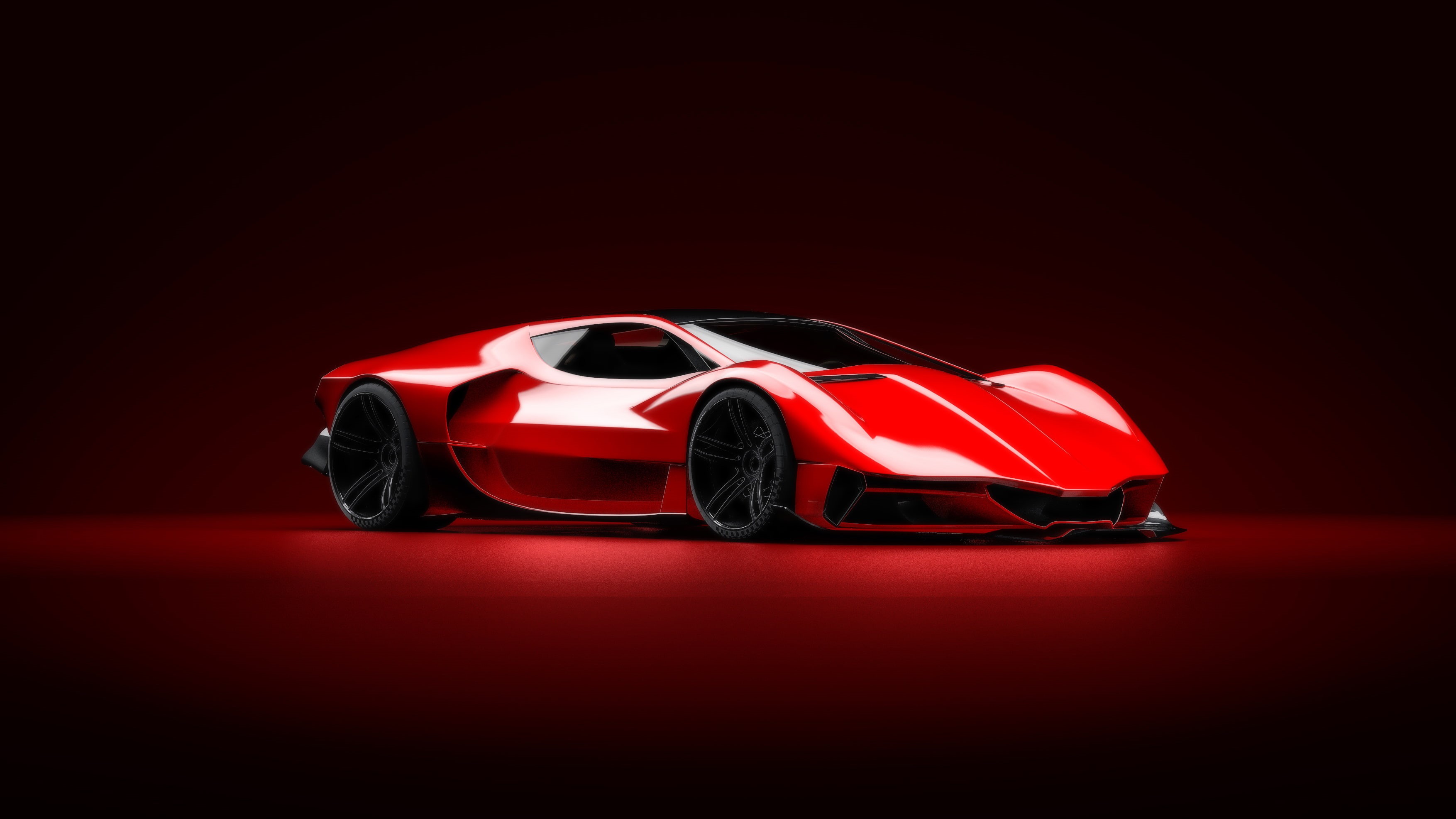 4k, behance, lamborghini, cars, hd, 2K, HD Wallpaper