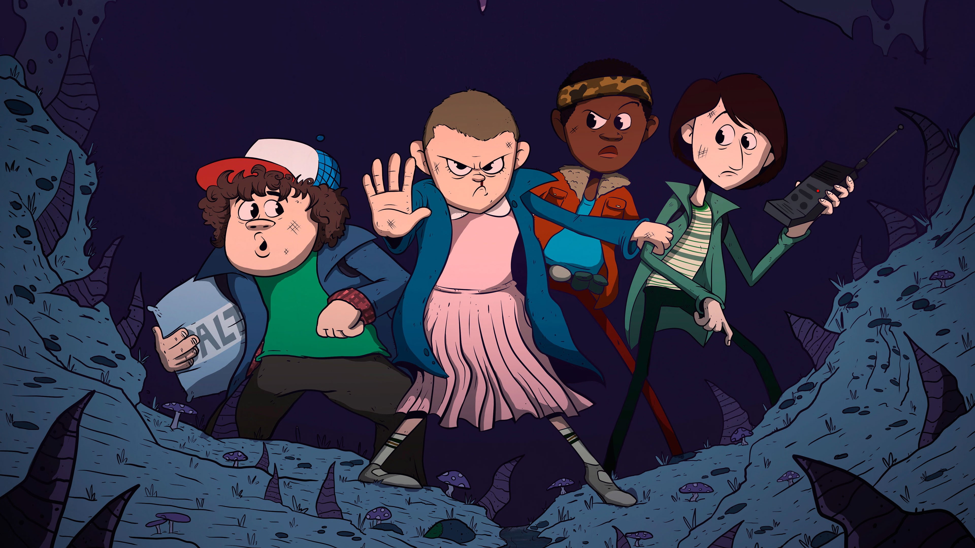 digital art, artist, 4k, hd, stranger things, tv shows, eleven stranger things, artwork, behance, 4K, HD Wallpaper