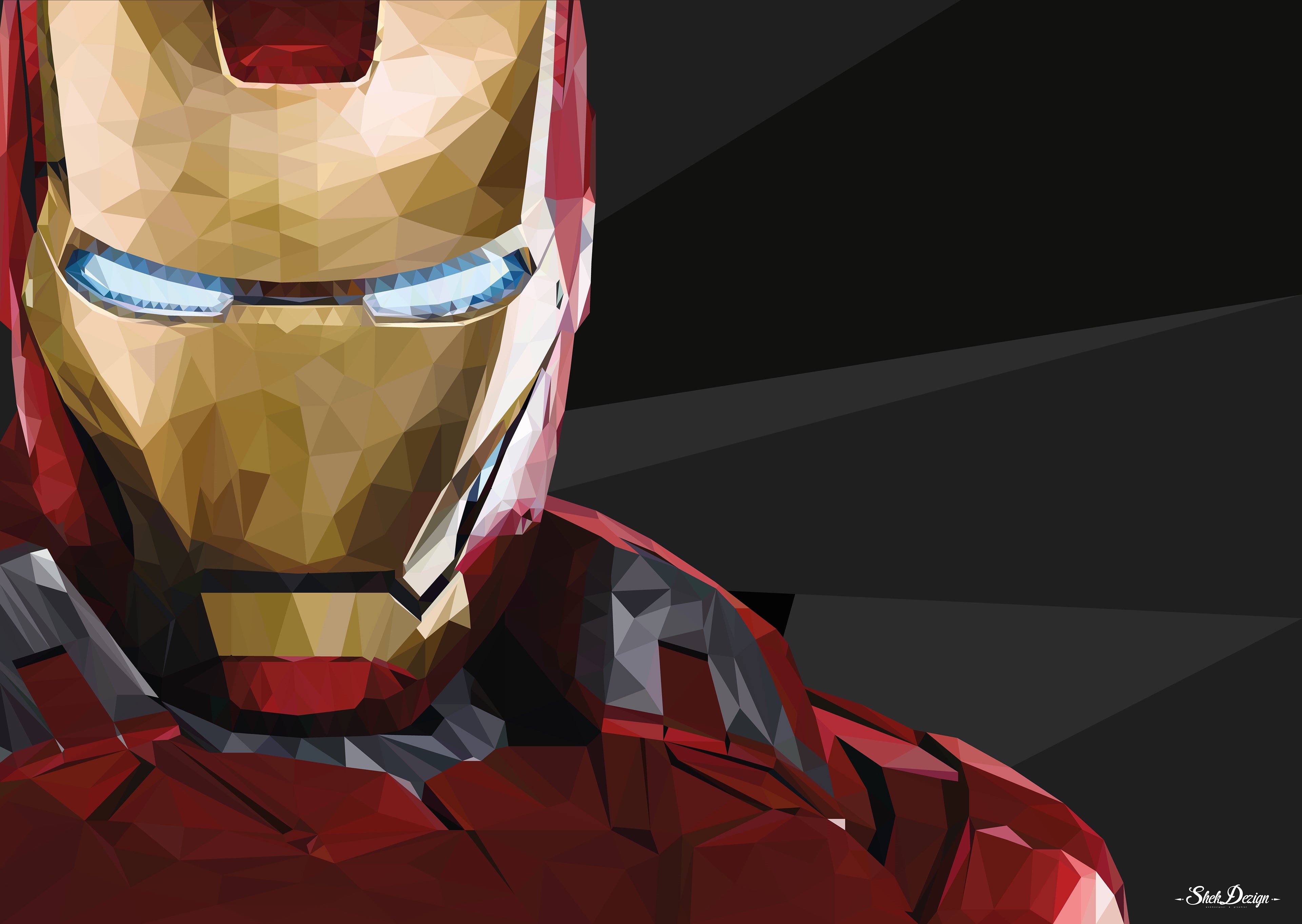 superheroes, artist, iron man, 4k, digital art, artwork, behance, 4K, hd, HD Wallpaper
