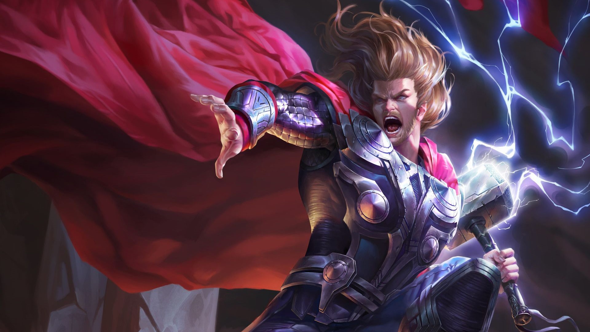 artstation, artist, superheroes, 1080P, hd, digital art, artwork, thor, HD Wallpaper