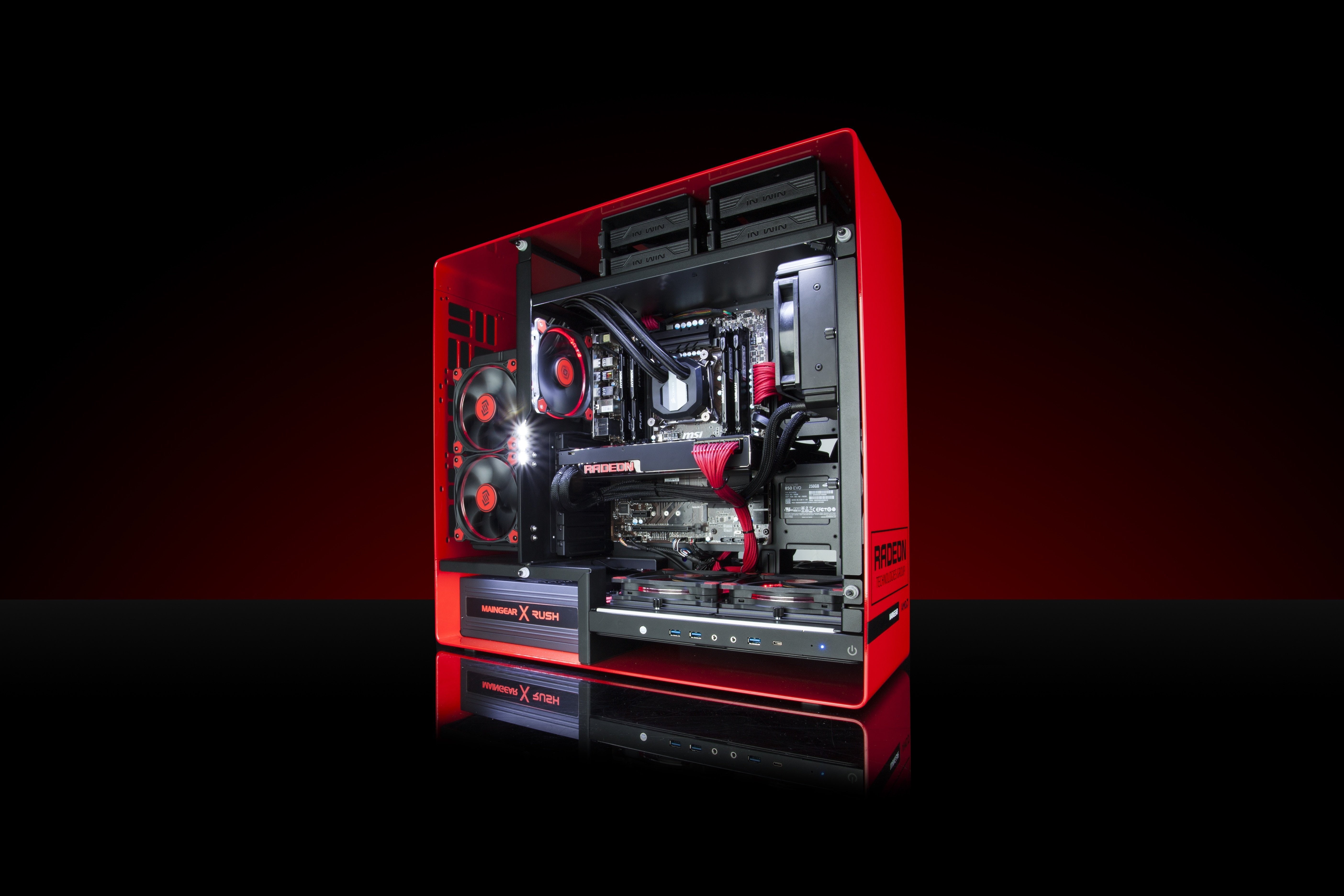 5K, computer technology pc master race pc gaming pc cases radeon, HD Wallpaper