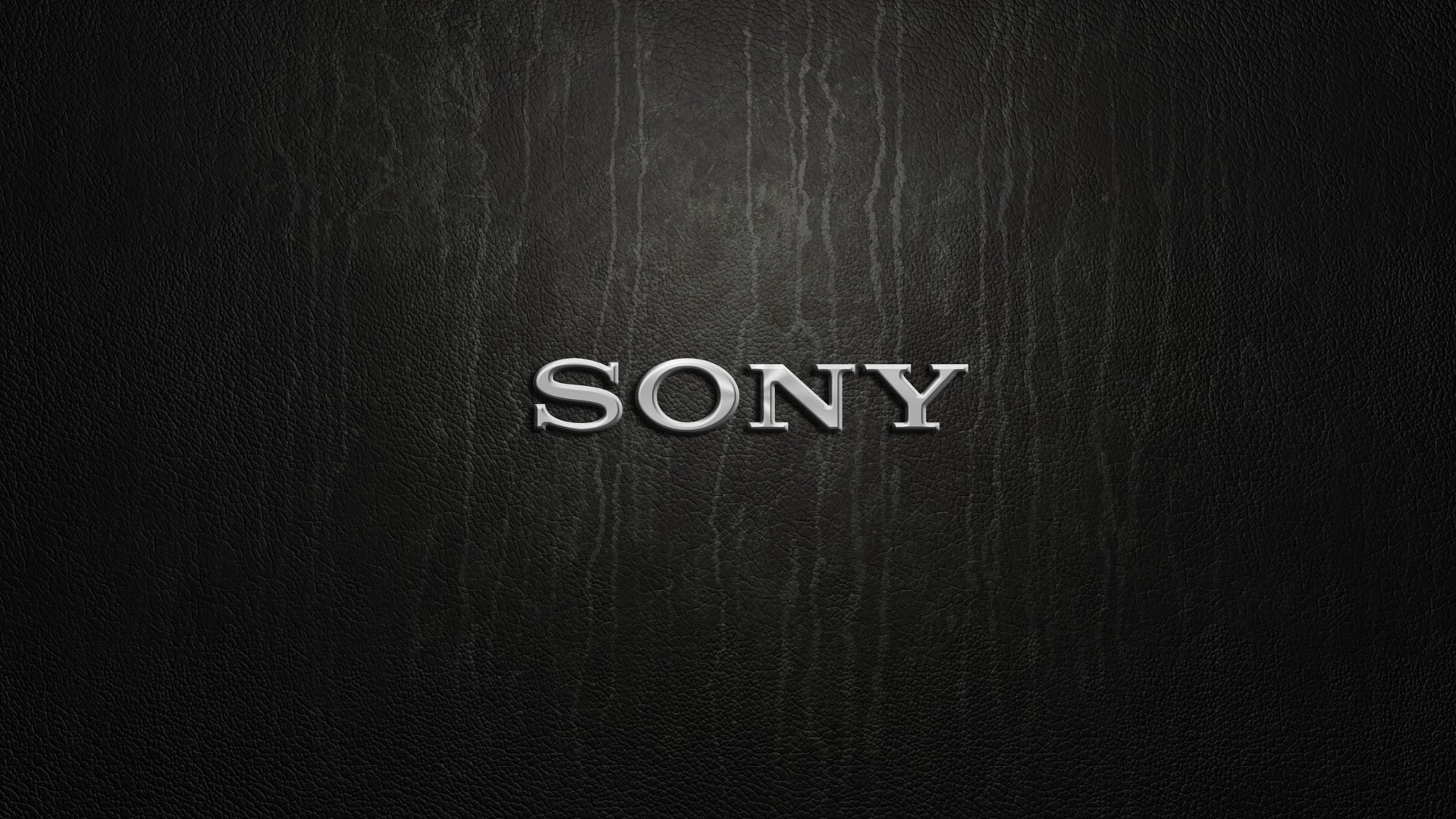 1080P, Sony, logo, silver, HD Wallpaper