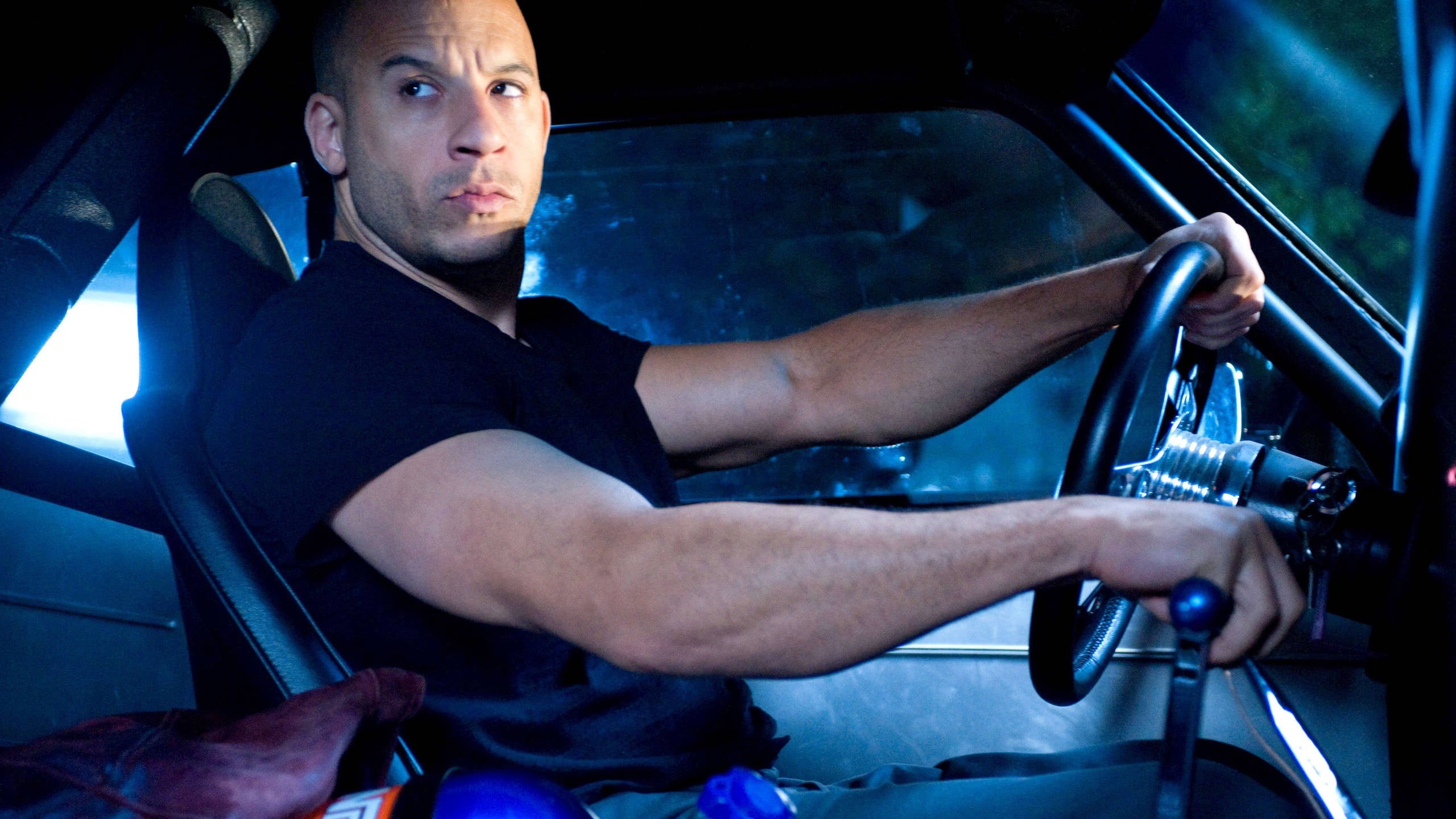 mode of transportation, Vin Diesel, adult, actor, leisure activity, vehicle interior, motor vehicle, lifestyles, wheel, transportation, indoors, control, HD Wallpaper